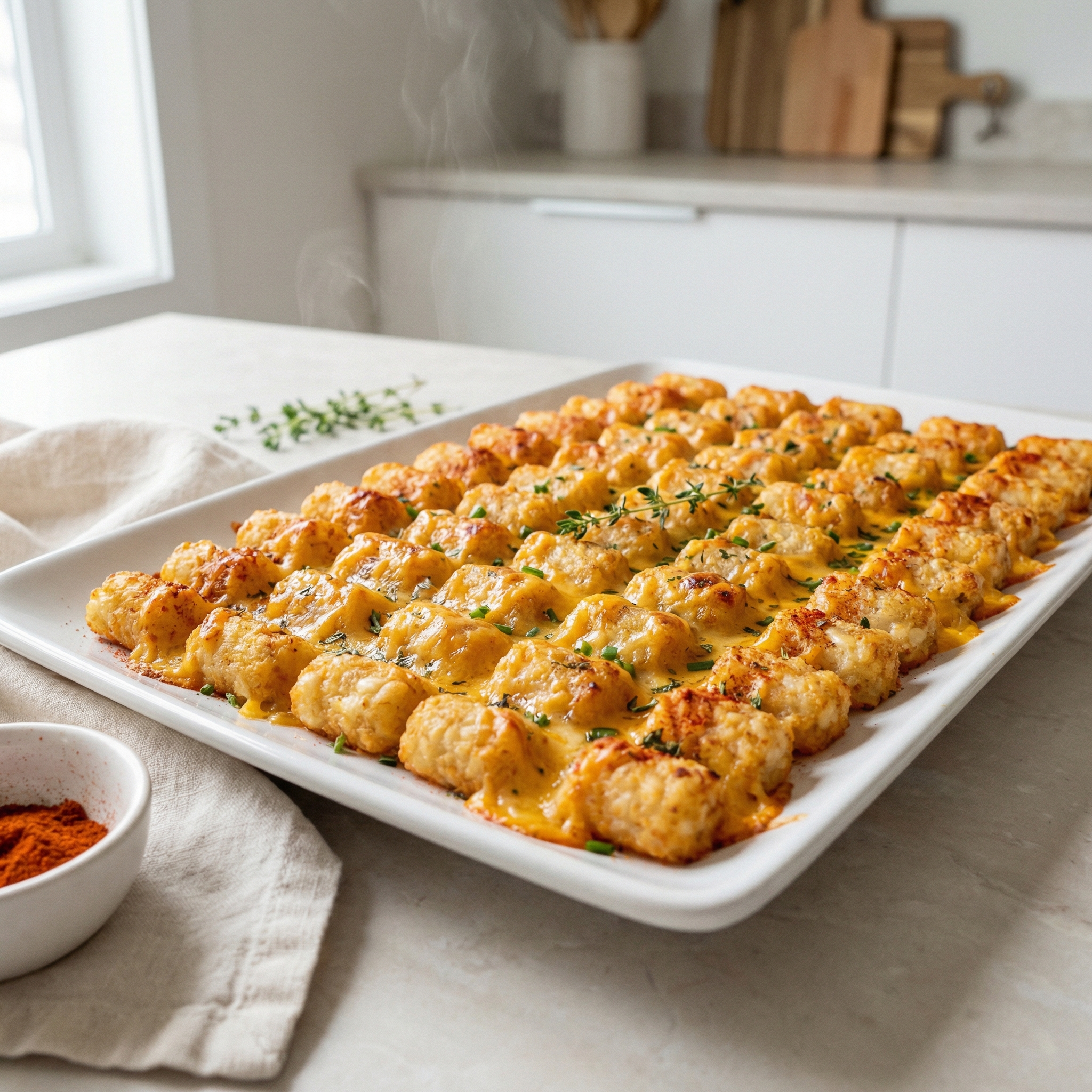 Weeknight Tater Tot Bake