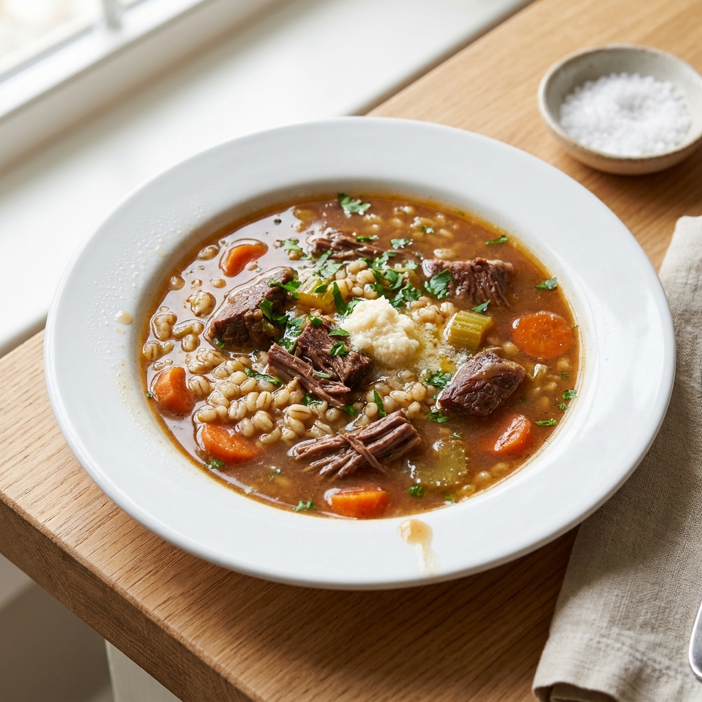 Chef John's Beef and Barley Stew