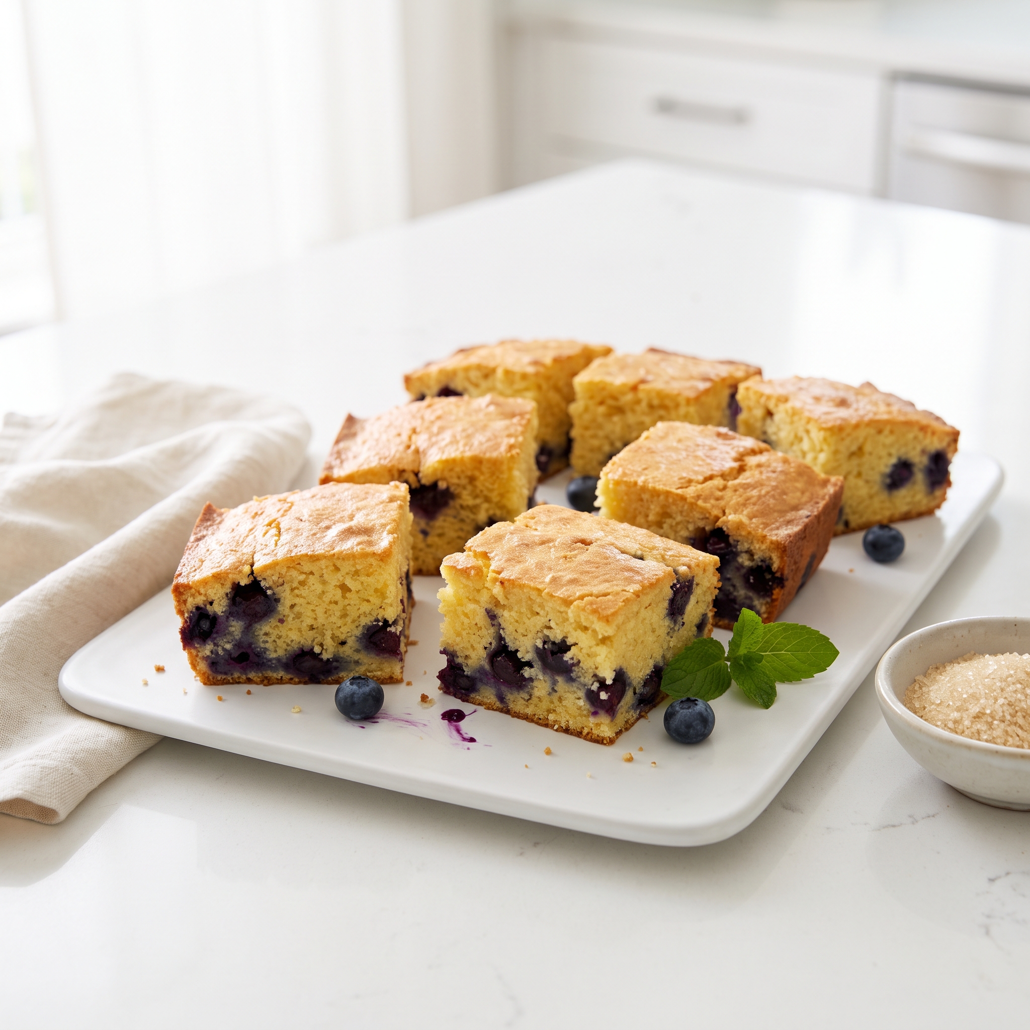 Chef John's Blueberry-Studded Cornbread
