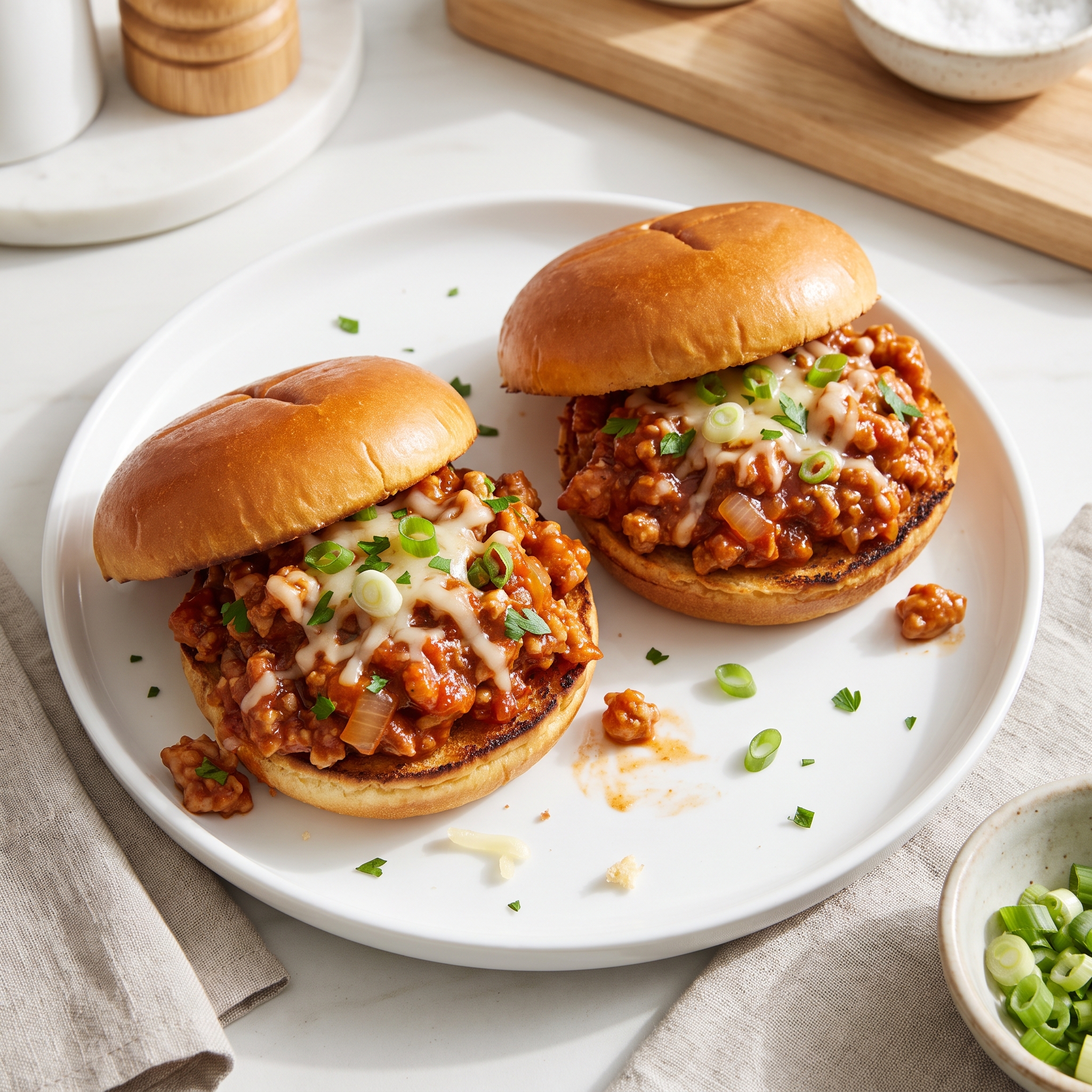 Chef John's Ground Turkey Sloppy Joes