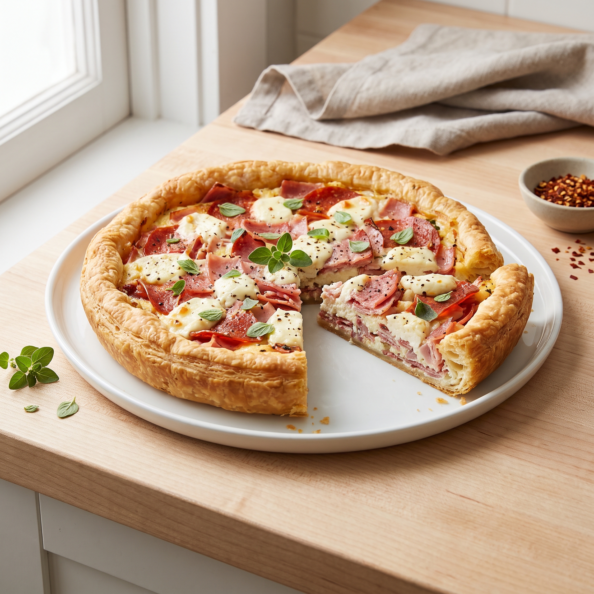 Chef John's Italian Pizza Rustica Pie