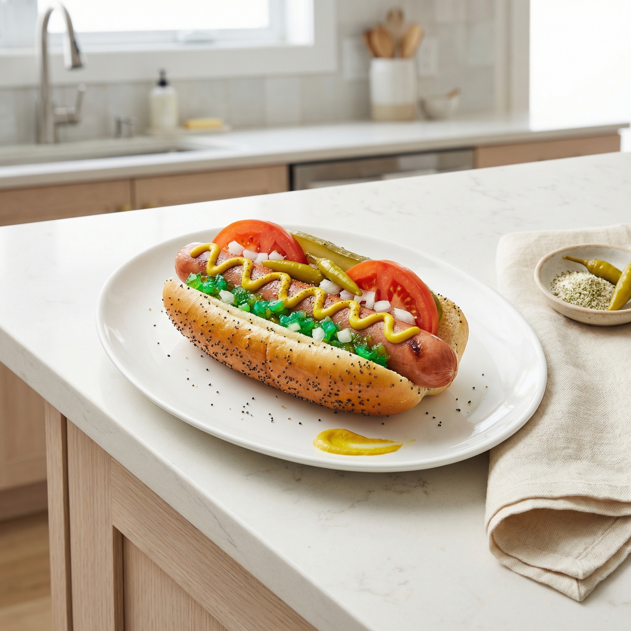 Chicago-Style Hot Dog