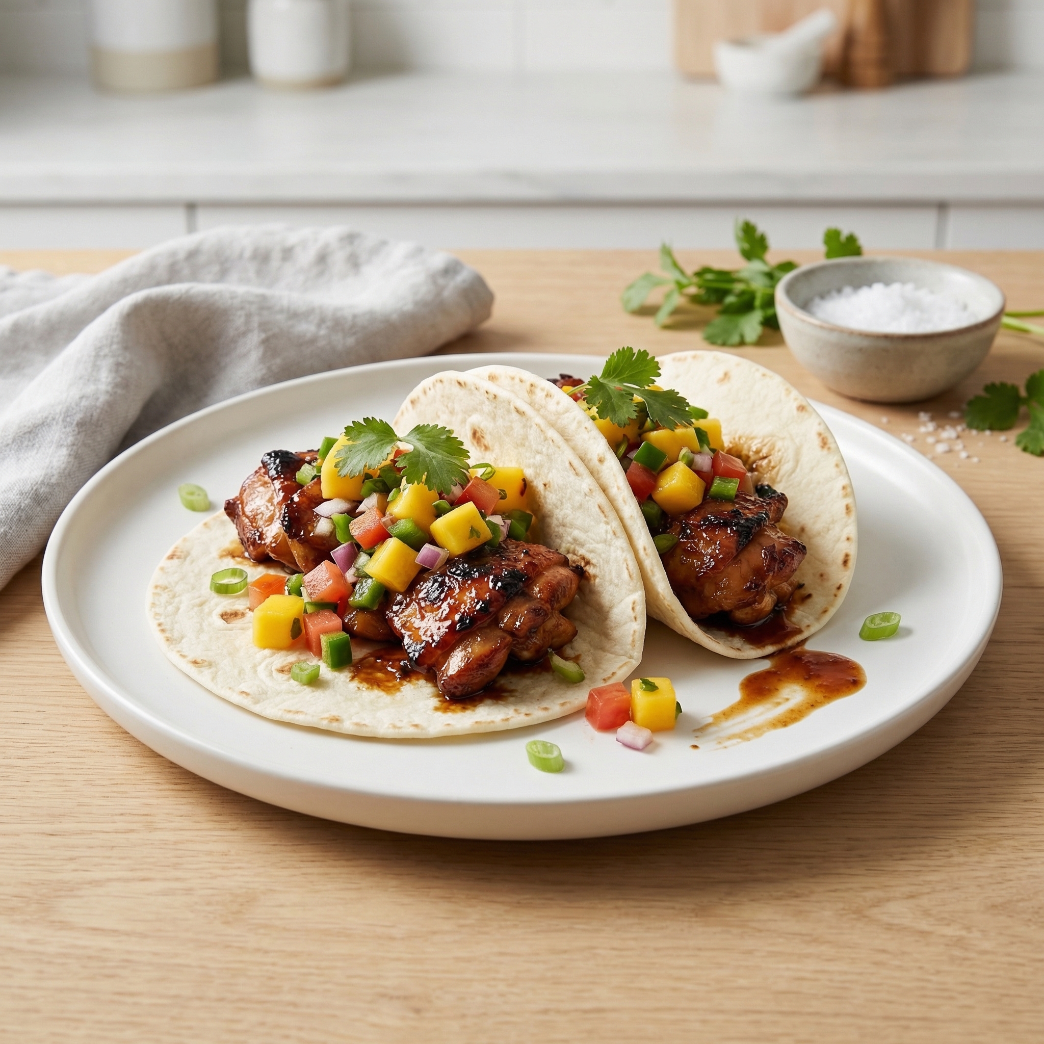 Chicken Adobo Tacos