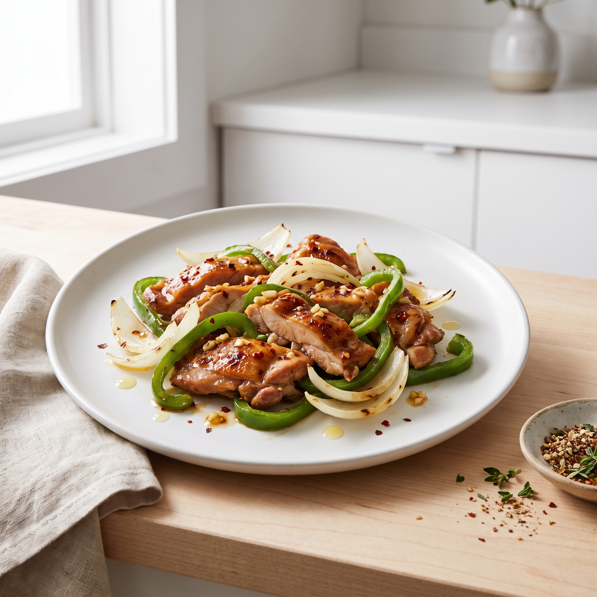 Chicken Fajitas (Pollo Fajitas)