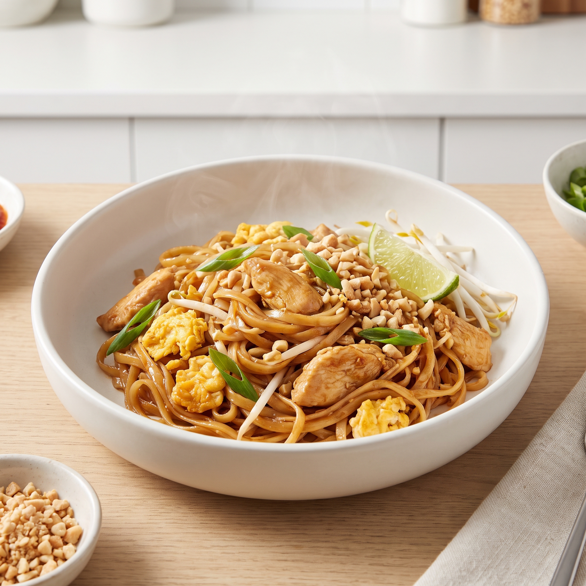 Chicken Pad Thai Noodle Stir-Fry
