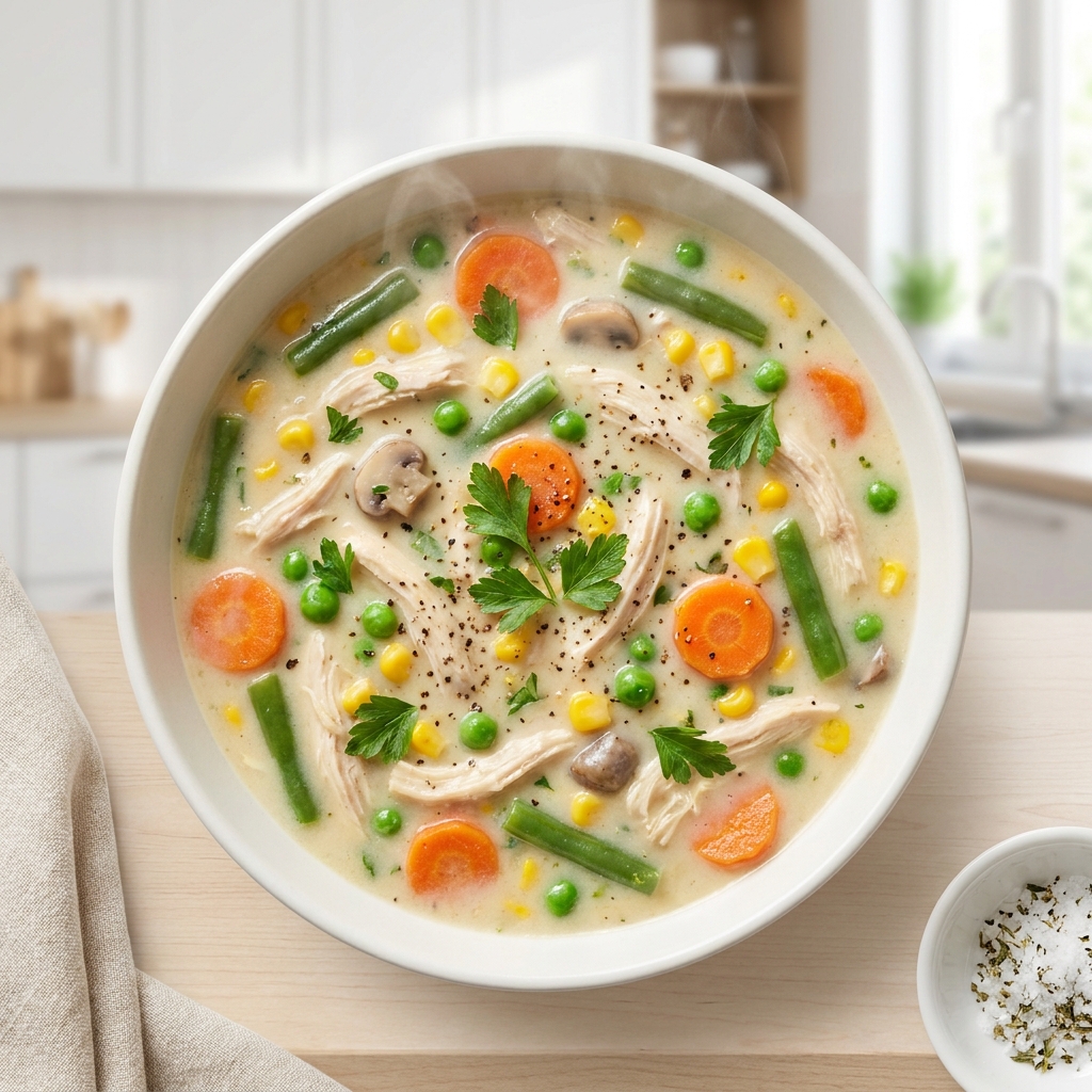 Chicken Pot Pie Soup