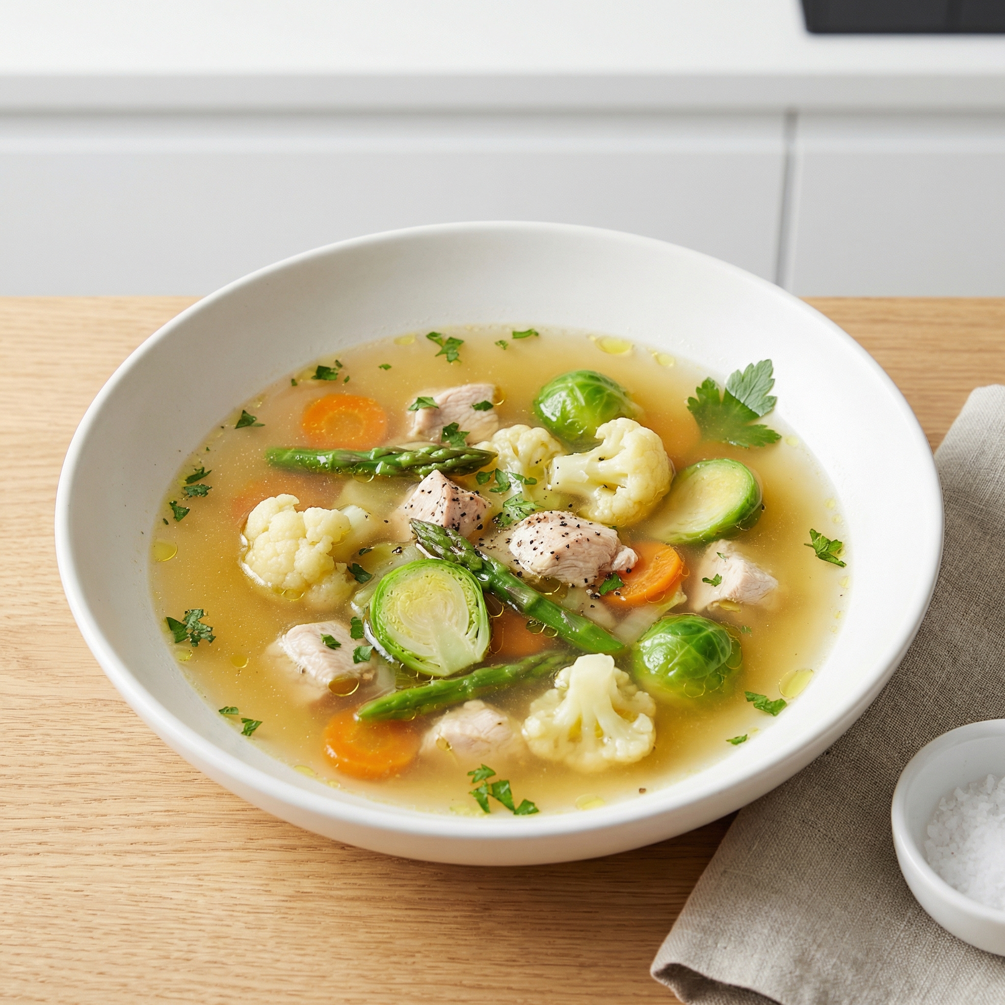 Chicken and Vegetables Soup