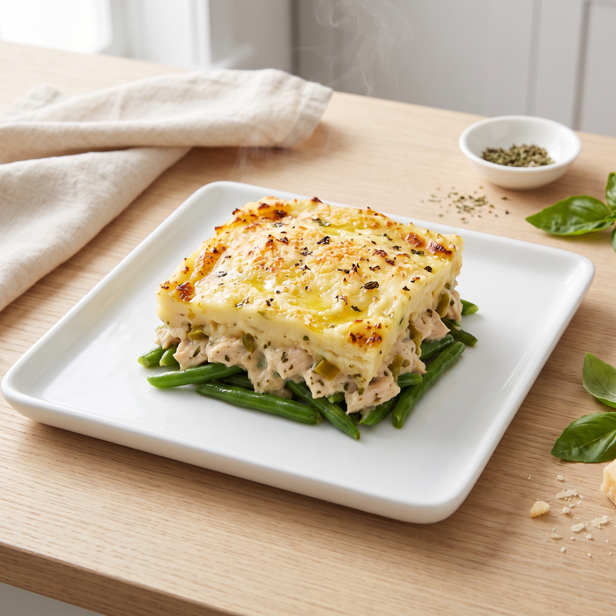 Chicken and Herb Shepherd’s Pie Bake