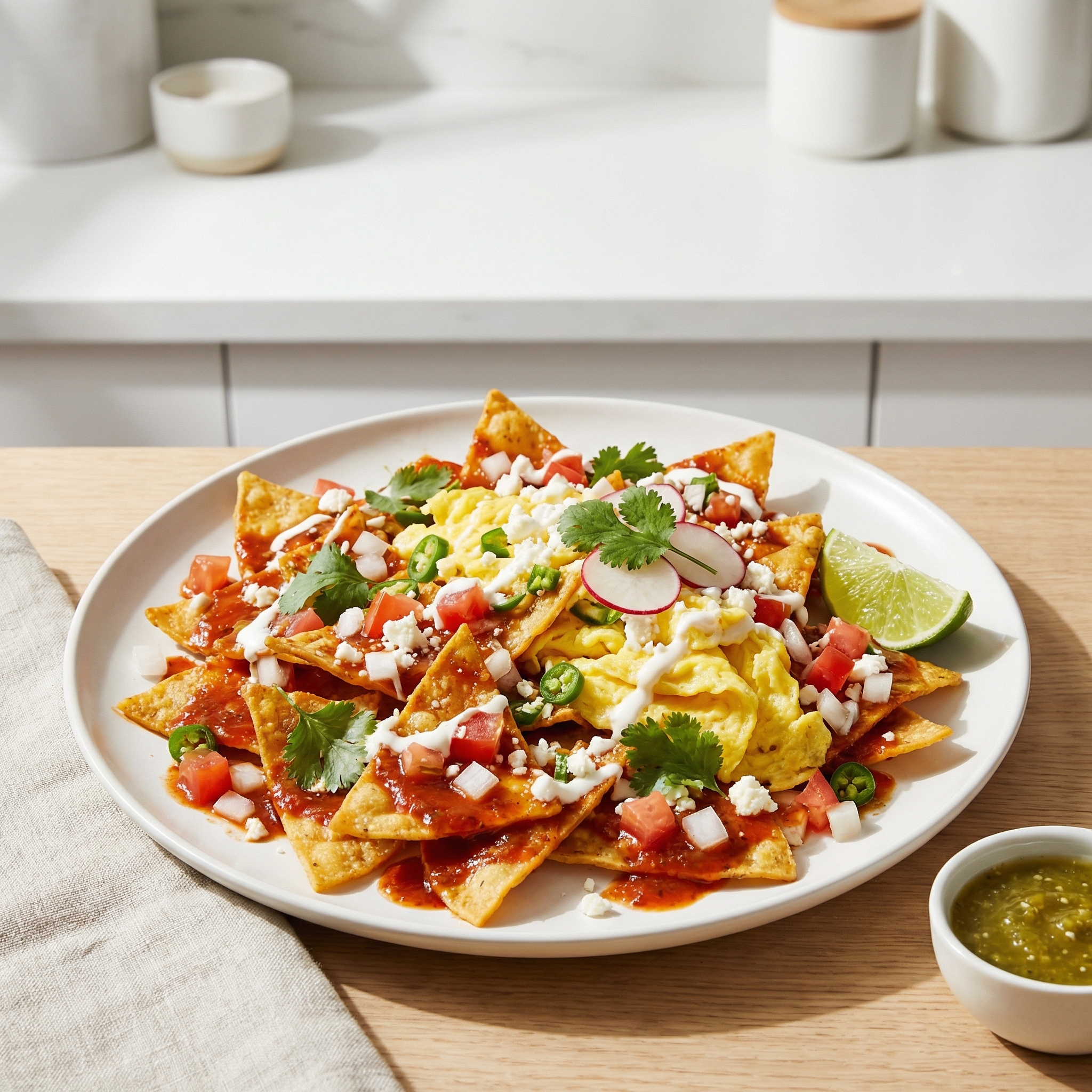 Chilaquiles with Eggs (Version 3)