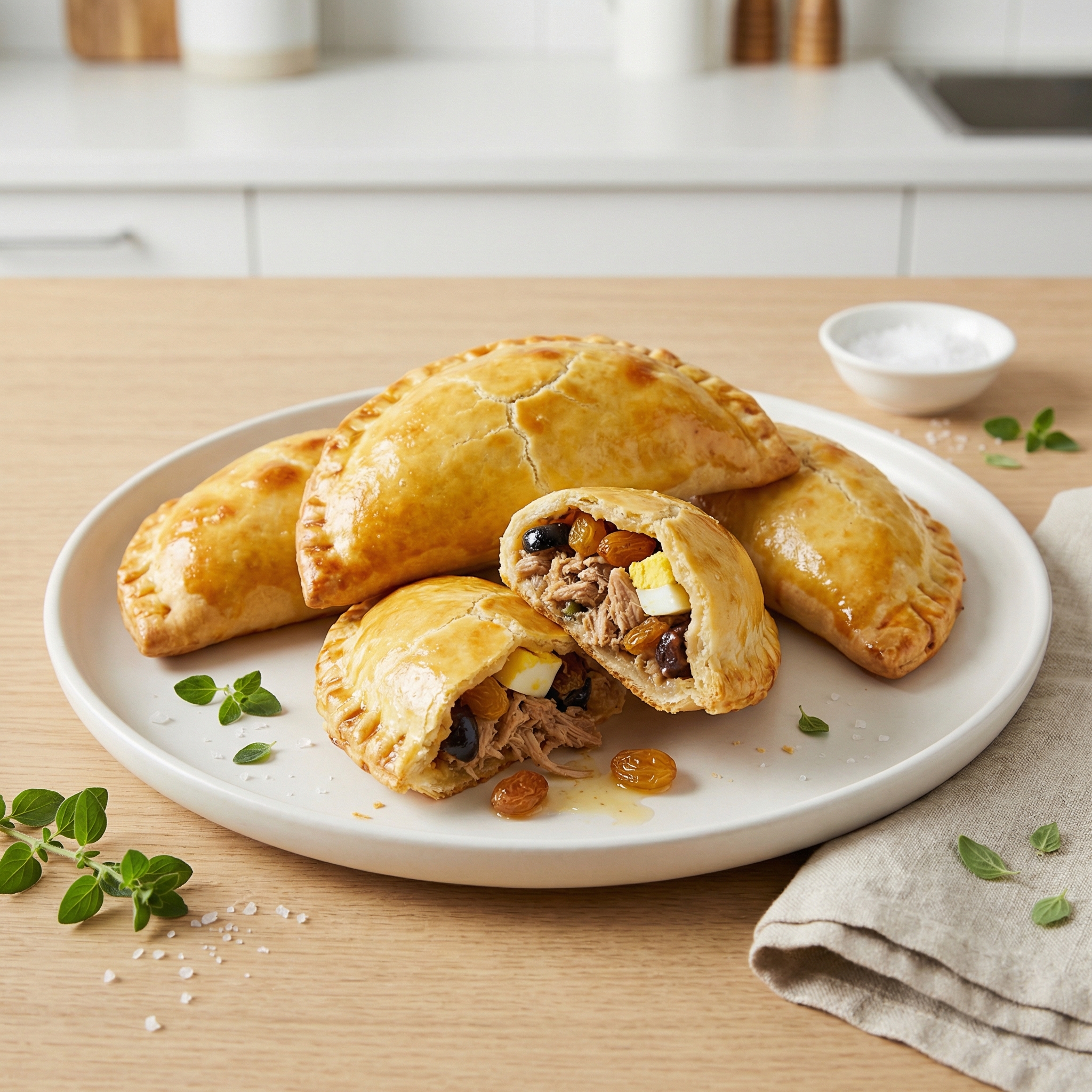 Traditional Chilean Pork Empanadas