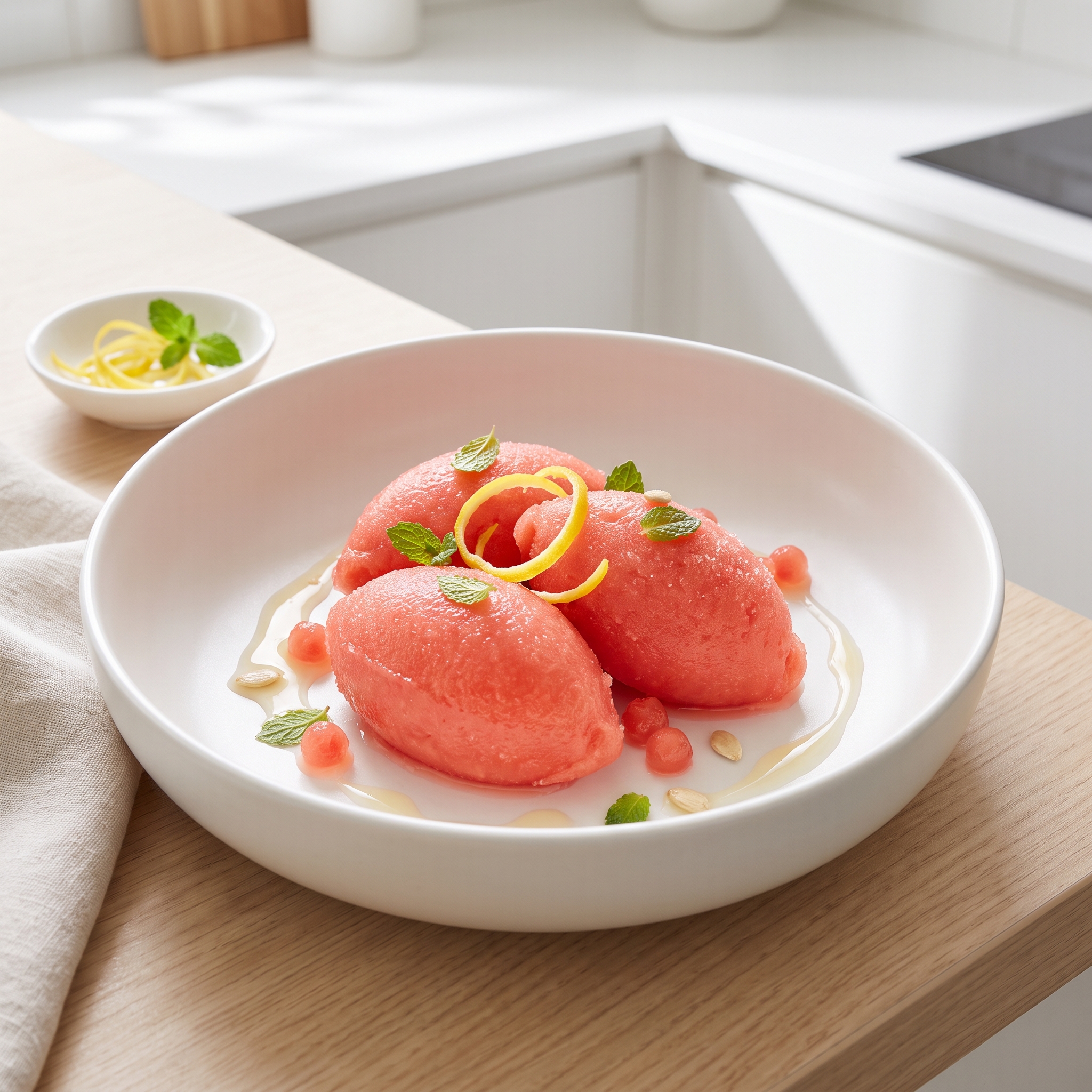 Chilled Watermelon Sorbet
