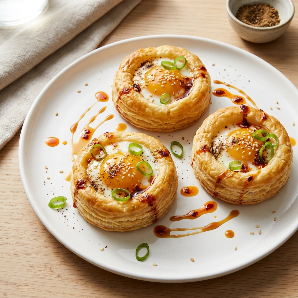 Chinese Eggs in Puff Pastry