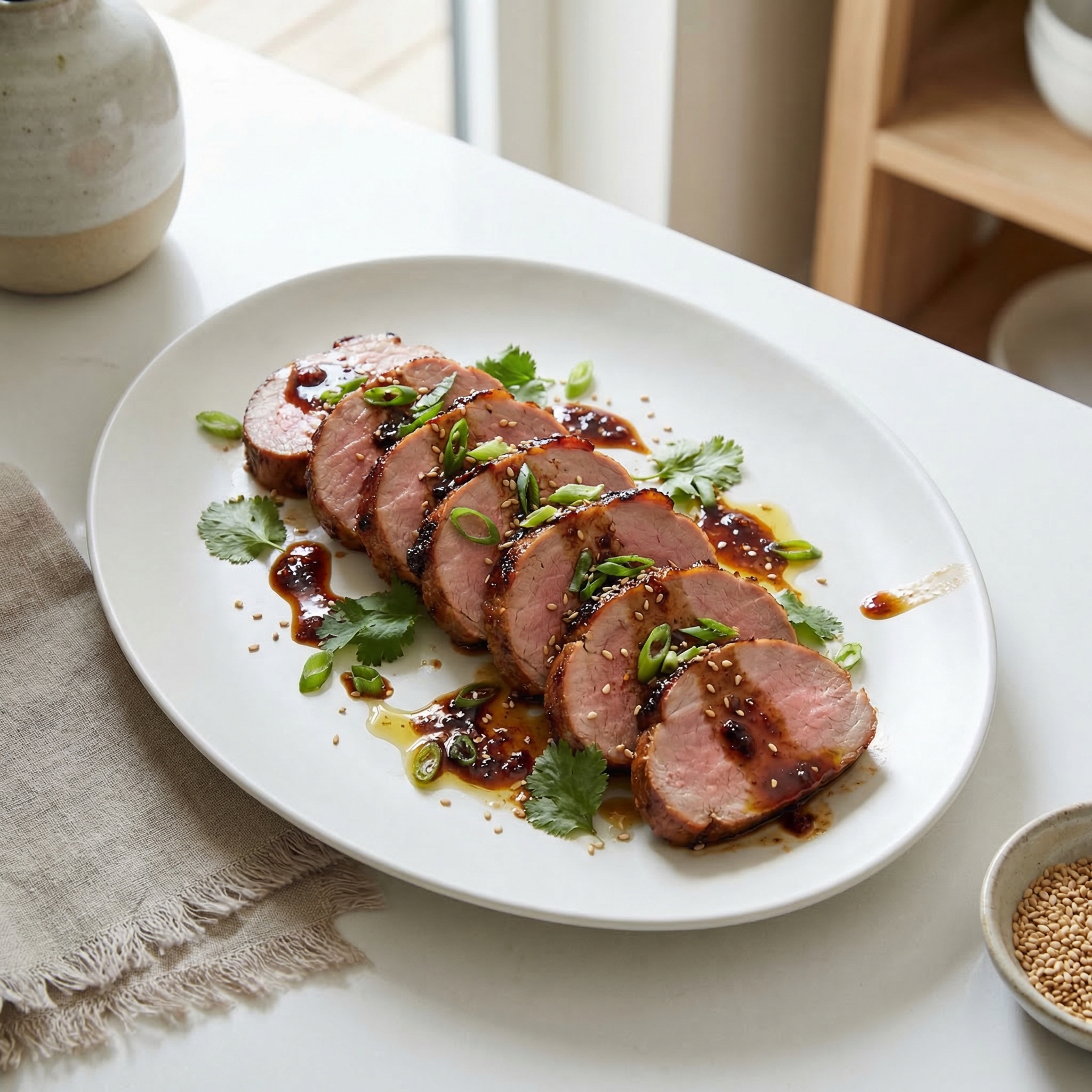 Chinese-Style Marinated Pork Tenderloin