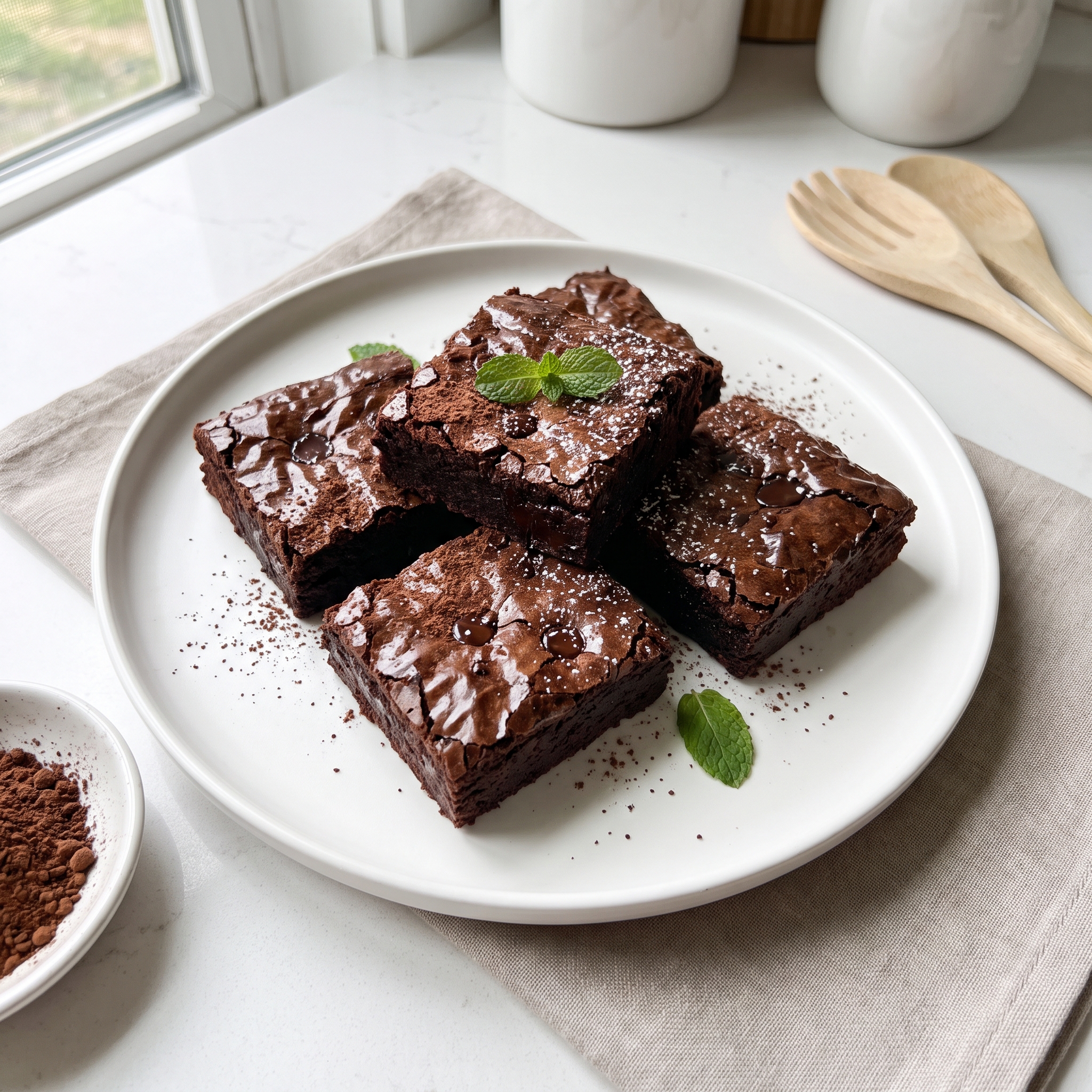 Chocolate Brownies with Coconut Flour