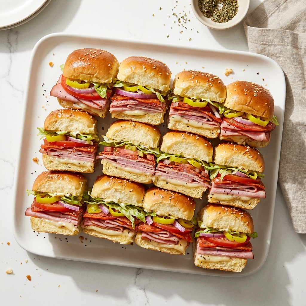 Chopped Grinder Sliders