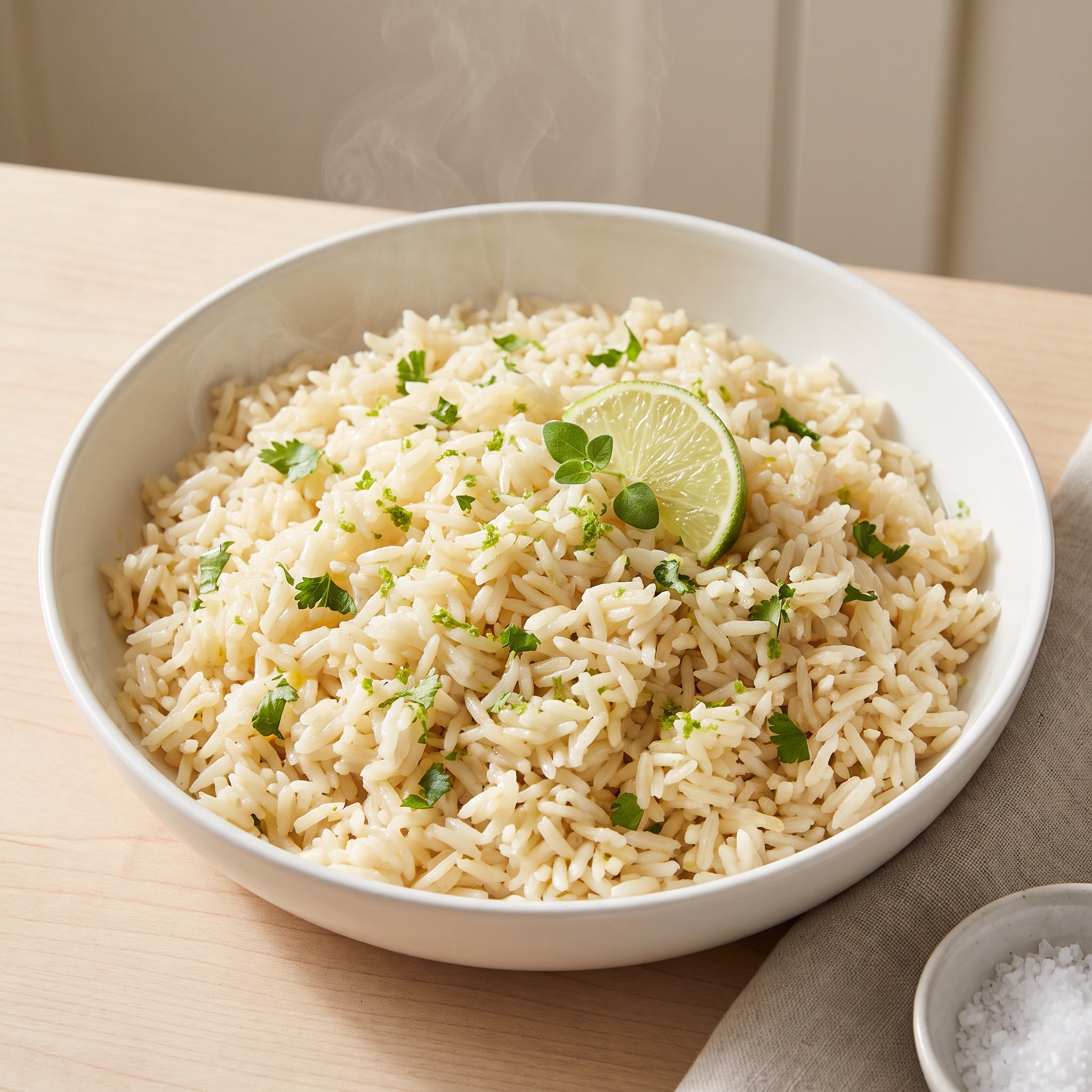 Cilantro-Lime Buttered Rice