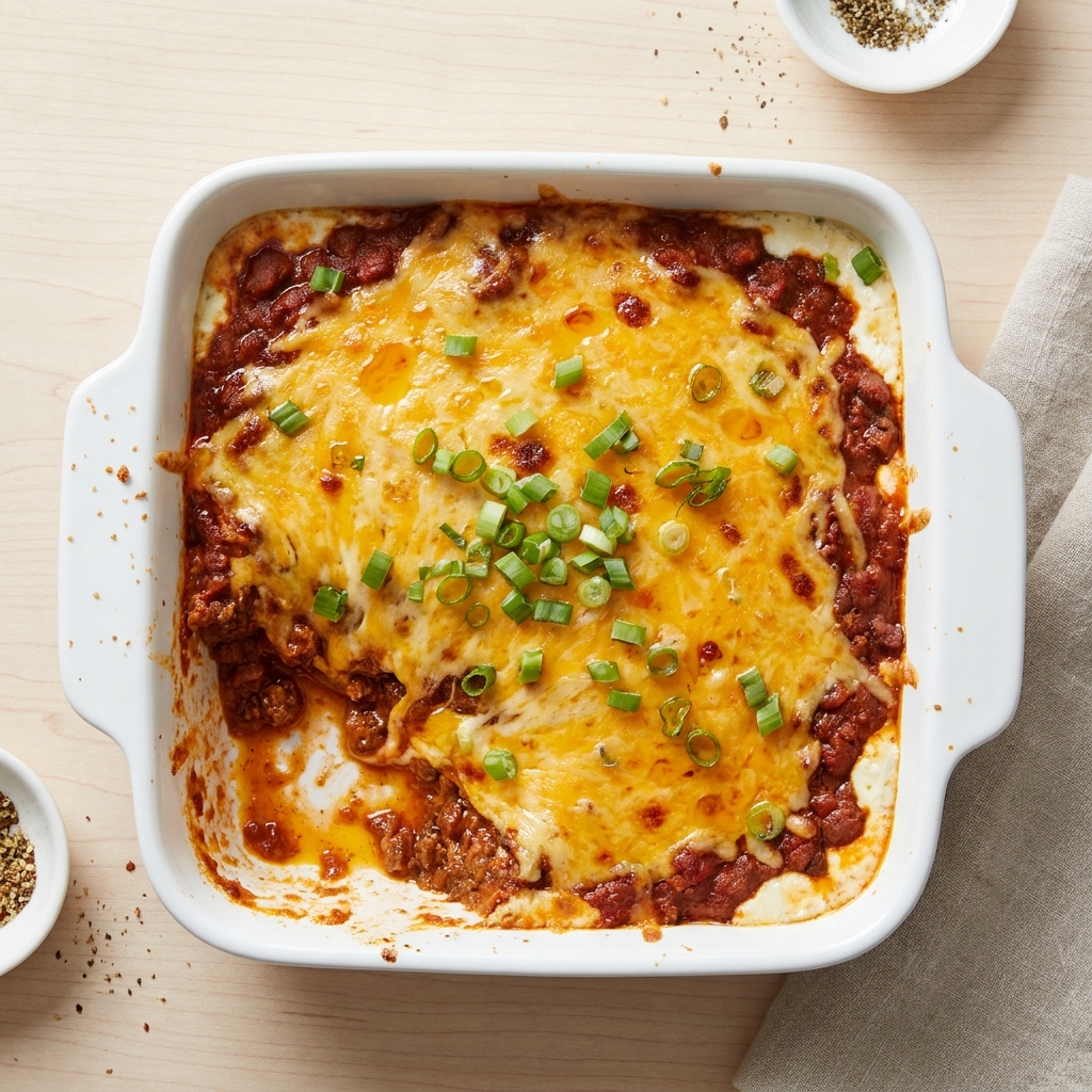 Cincinnati-Style Skyline Chili Cheese Dip