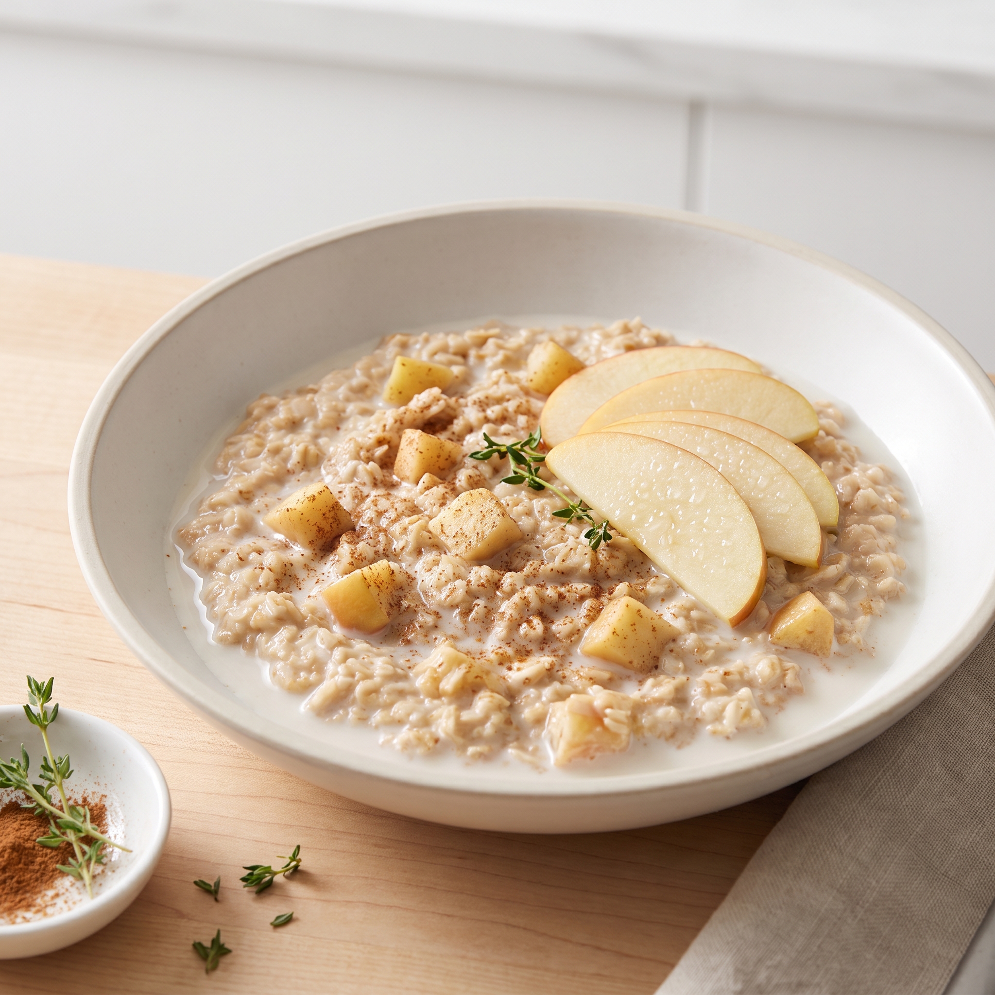 Cinnamon Apple Oatmeal Bowl