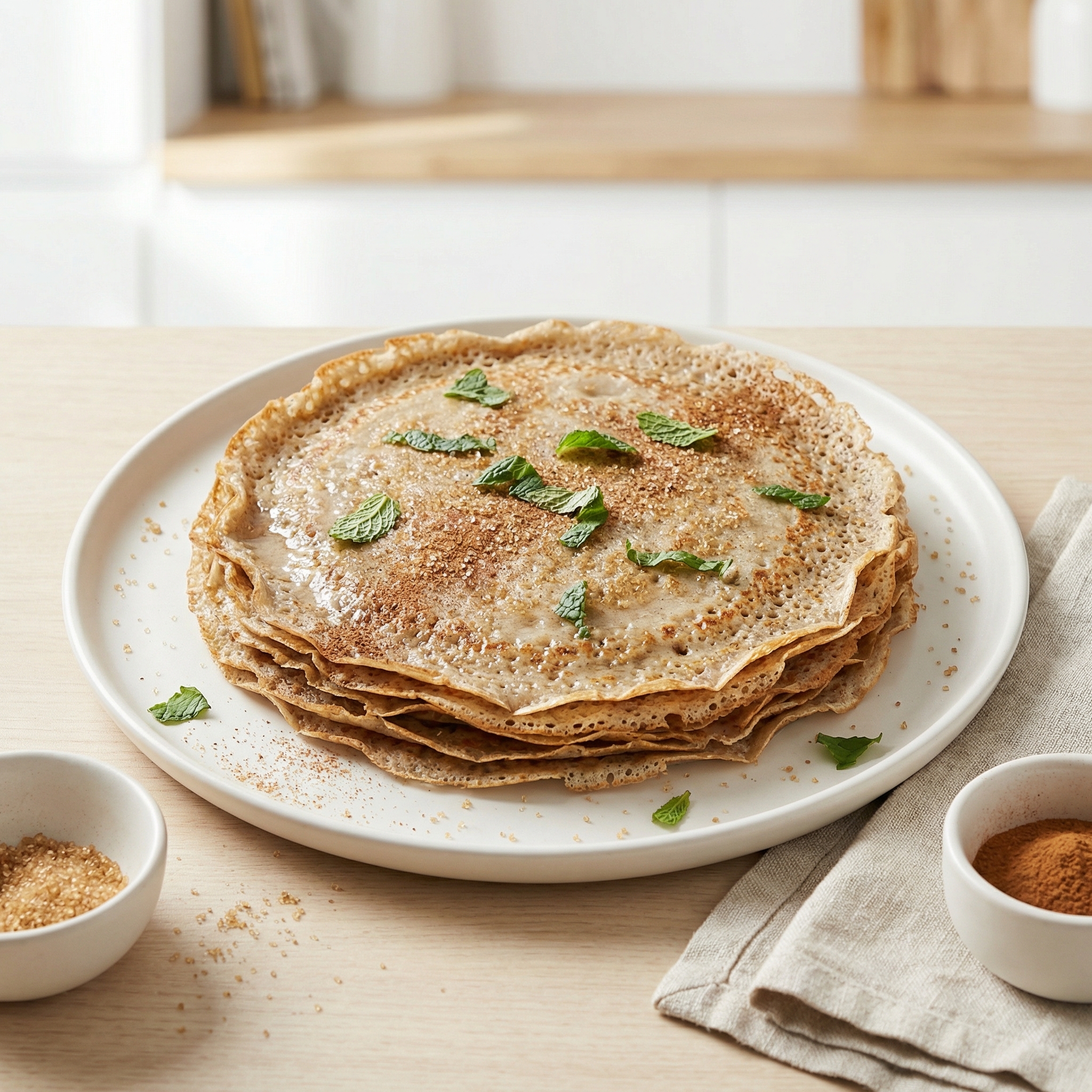 Hearty Buckwheat Groat Crêpes