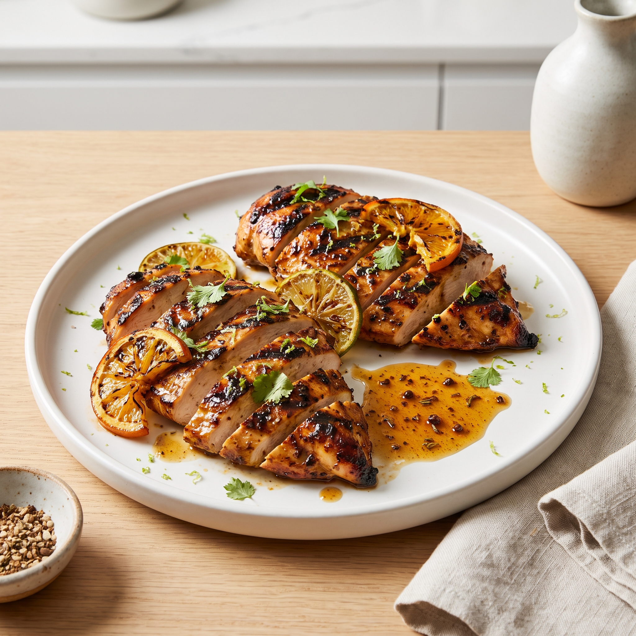 Citrus-Kissed Jerk Grilled Chicken