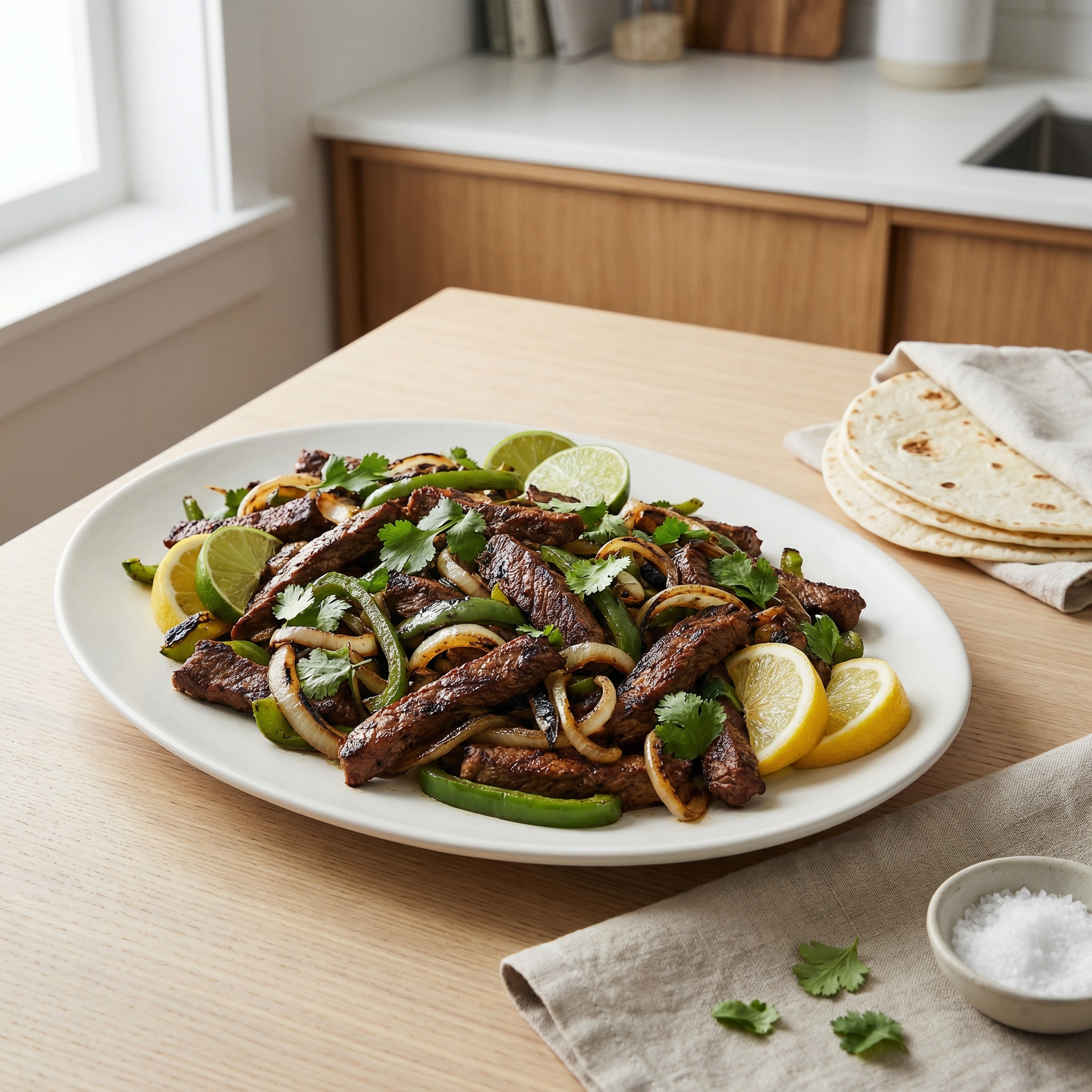 Citrus-Lime Steak Fajitas