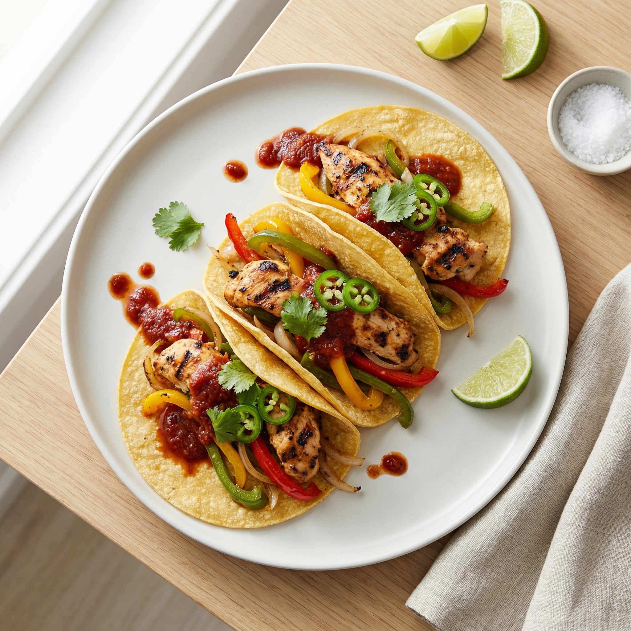 Chicken Fajita Tacos