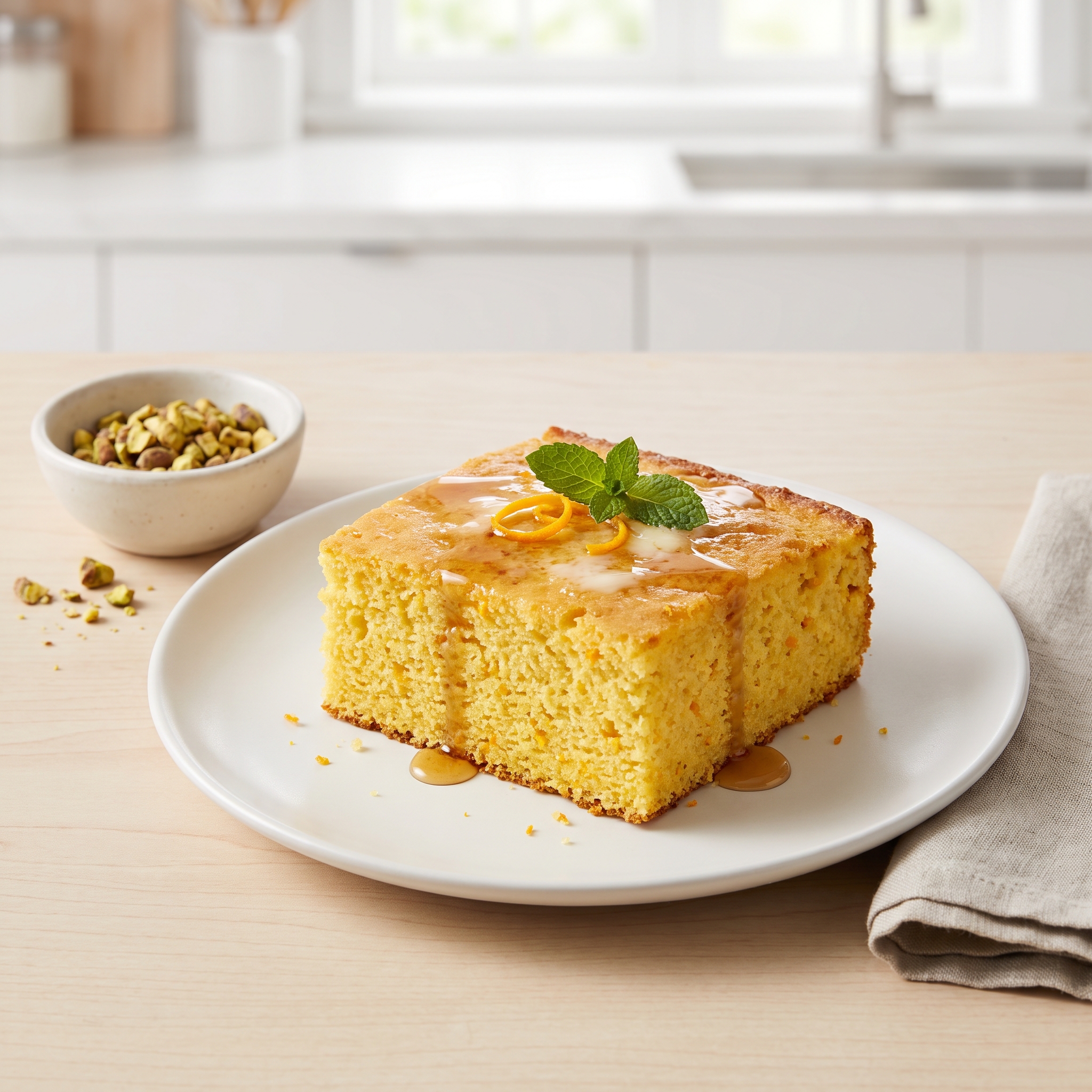 Citrus-Orange Johnny Cake