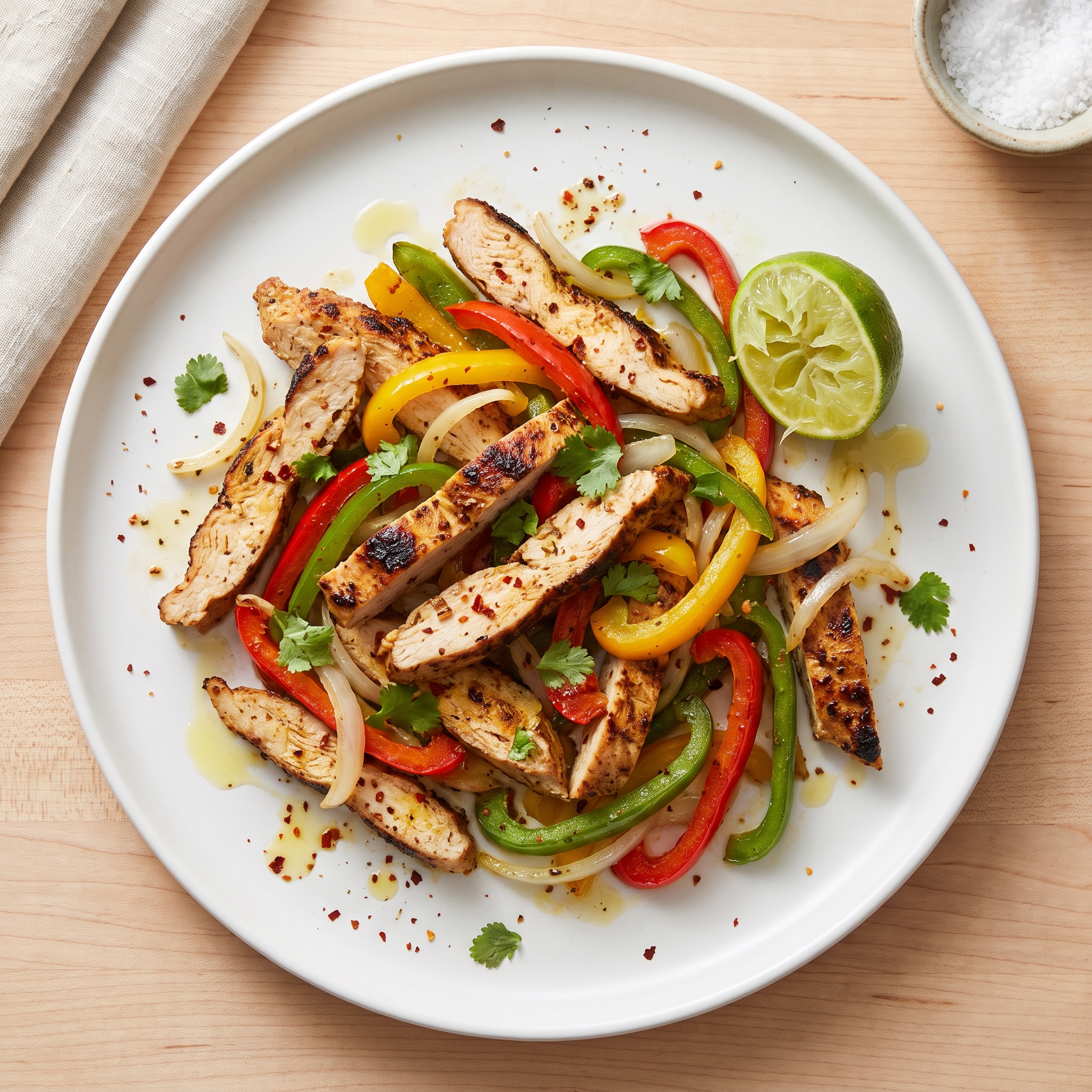 Citrus-Spiced Turkey Fajitas in the Air Fryer