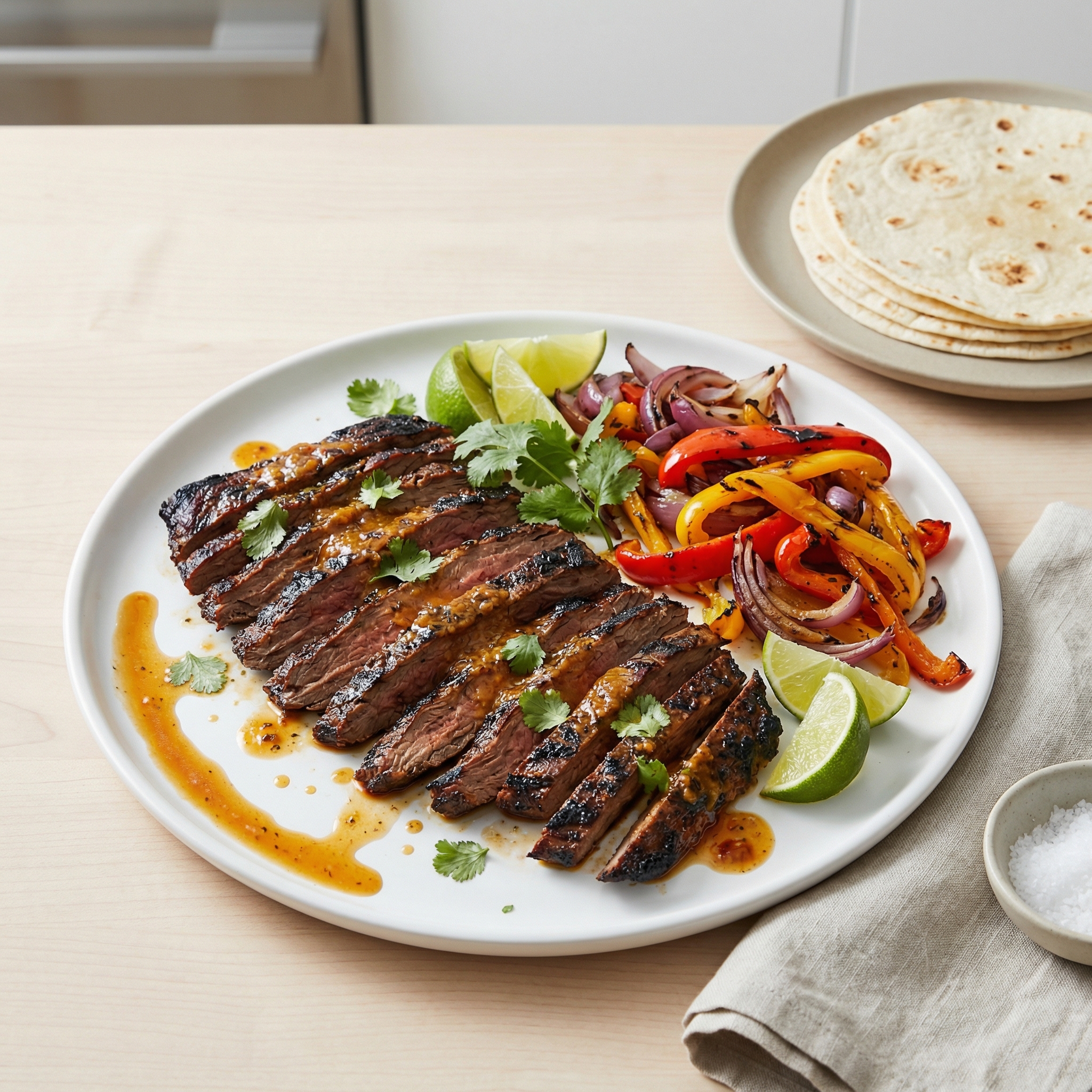 Citrus Asada Fajitas