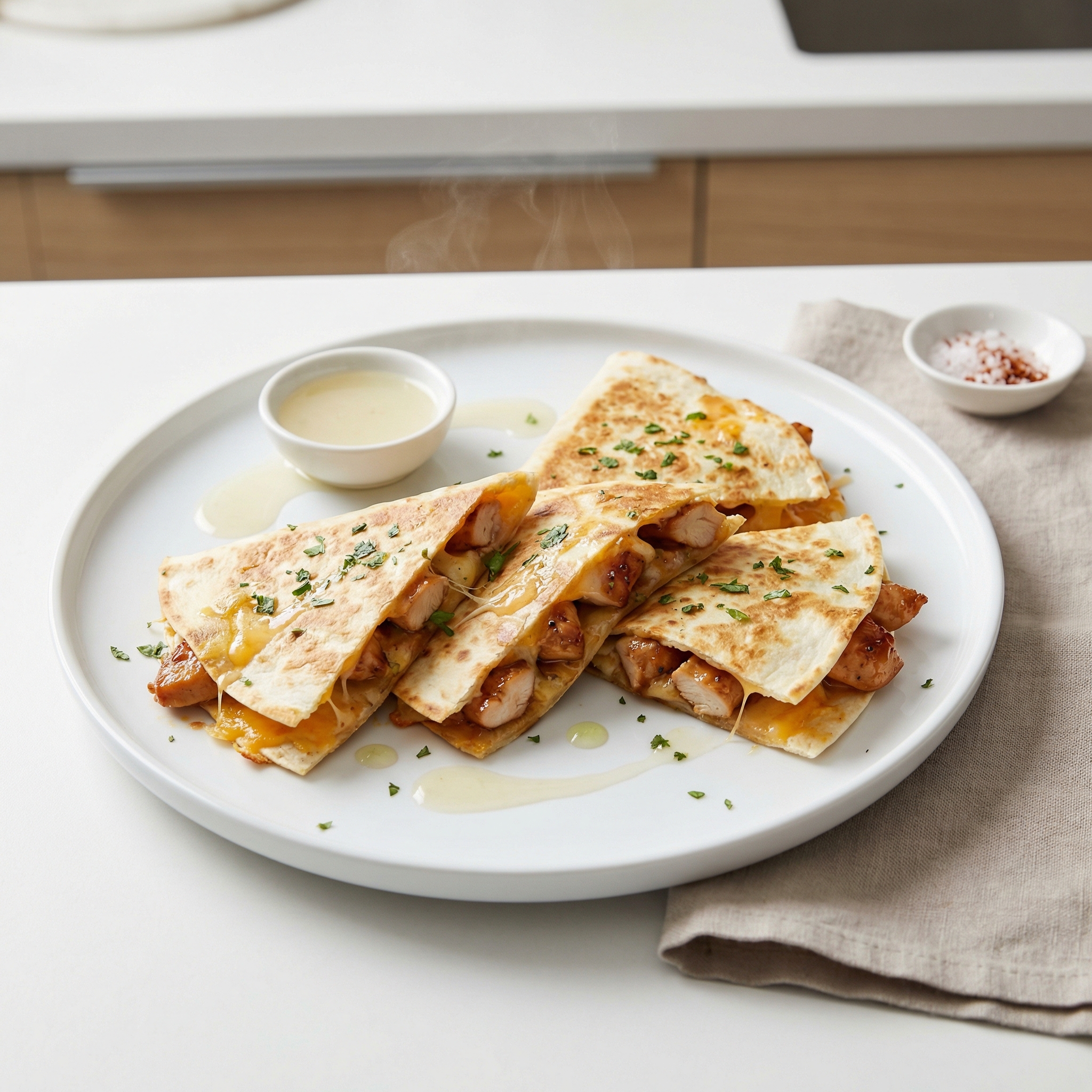 Citrus-Lime Chicken Quesadillas
