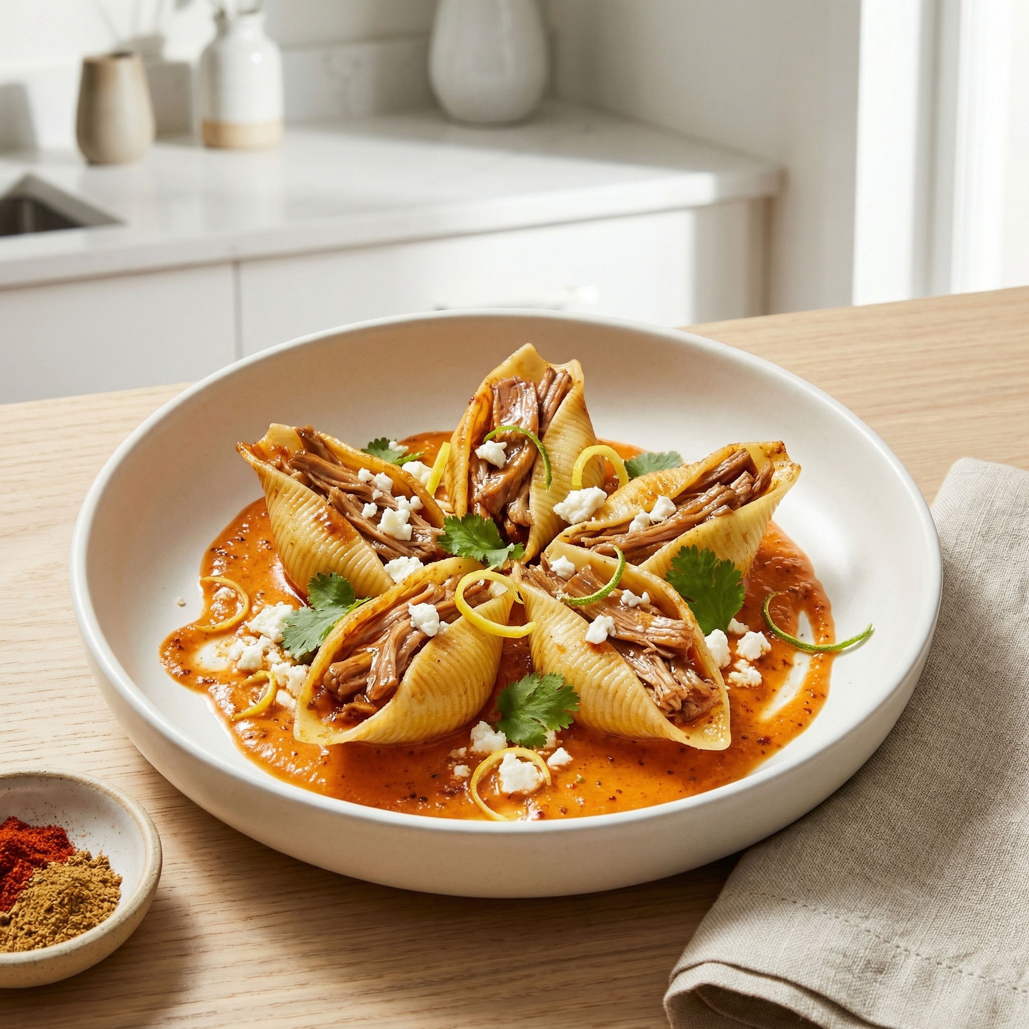 Cozumel-Style Stuffed Shells