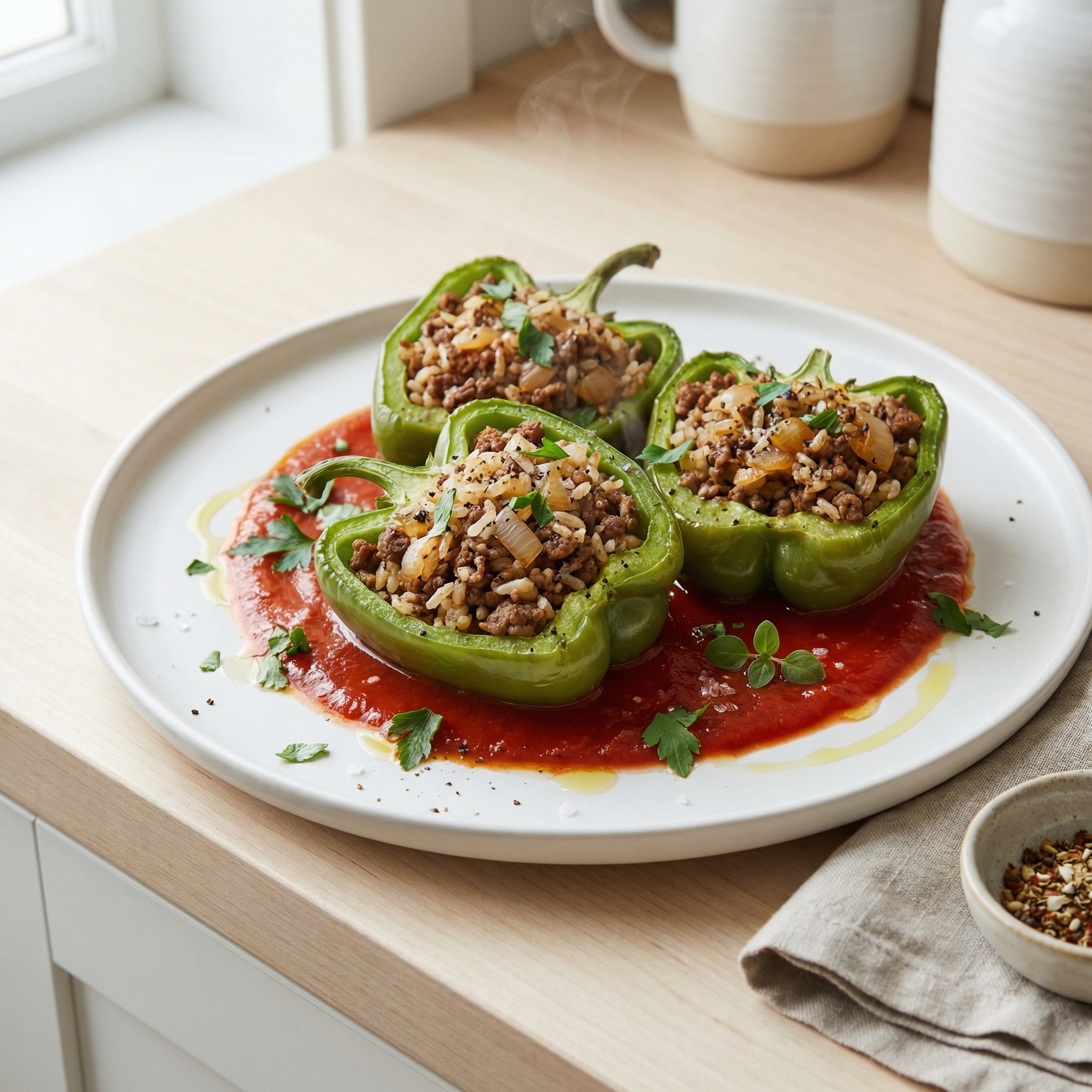 Homestyle Stuffed Peppers