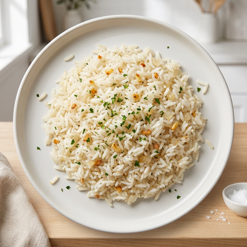 Classic Brazilian Garlic-Onion White Rice