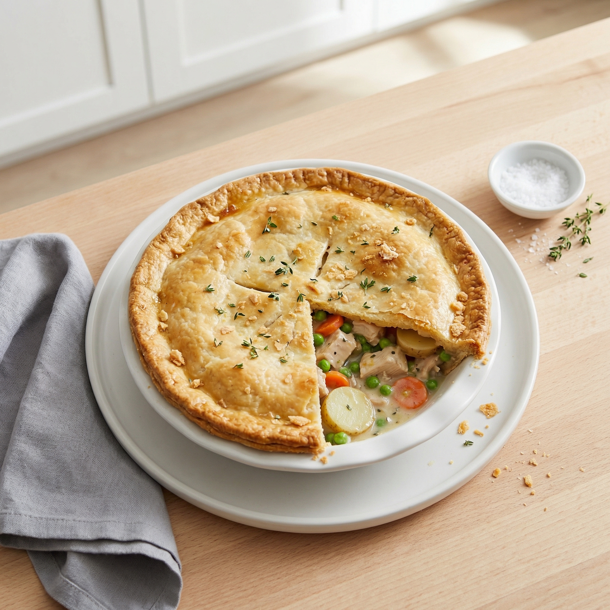 Mom’s Classic Chicken Pot Pie