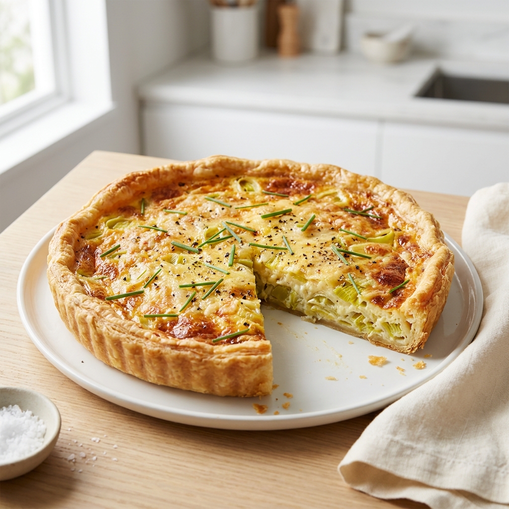 Classic French Leek Tart