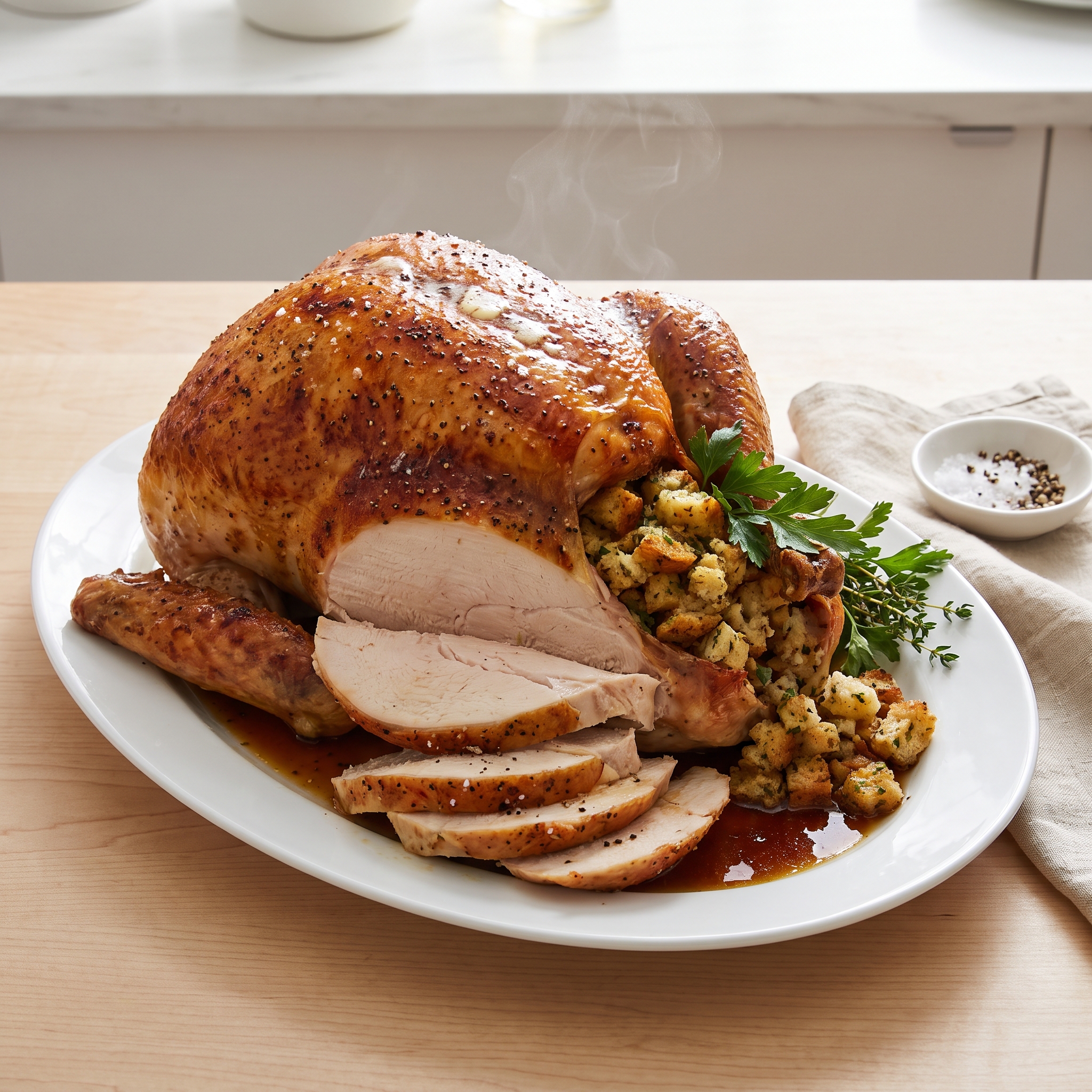 Classic, Juicy Roast Turkey