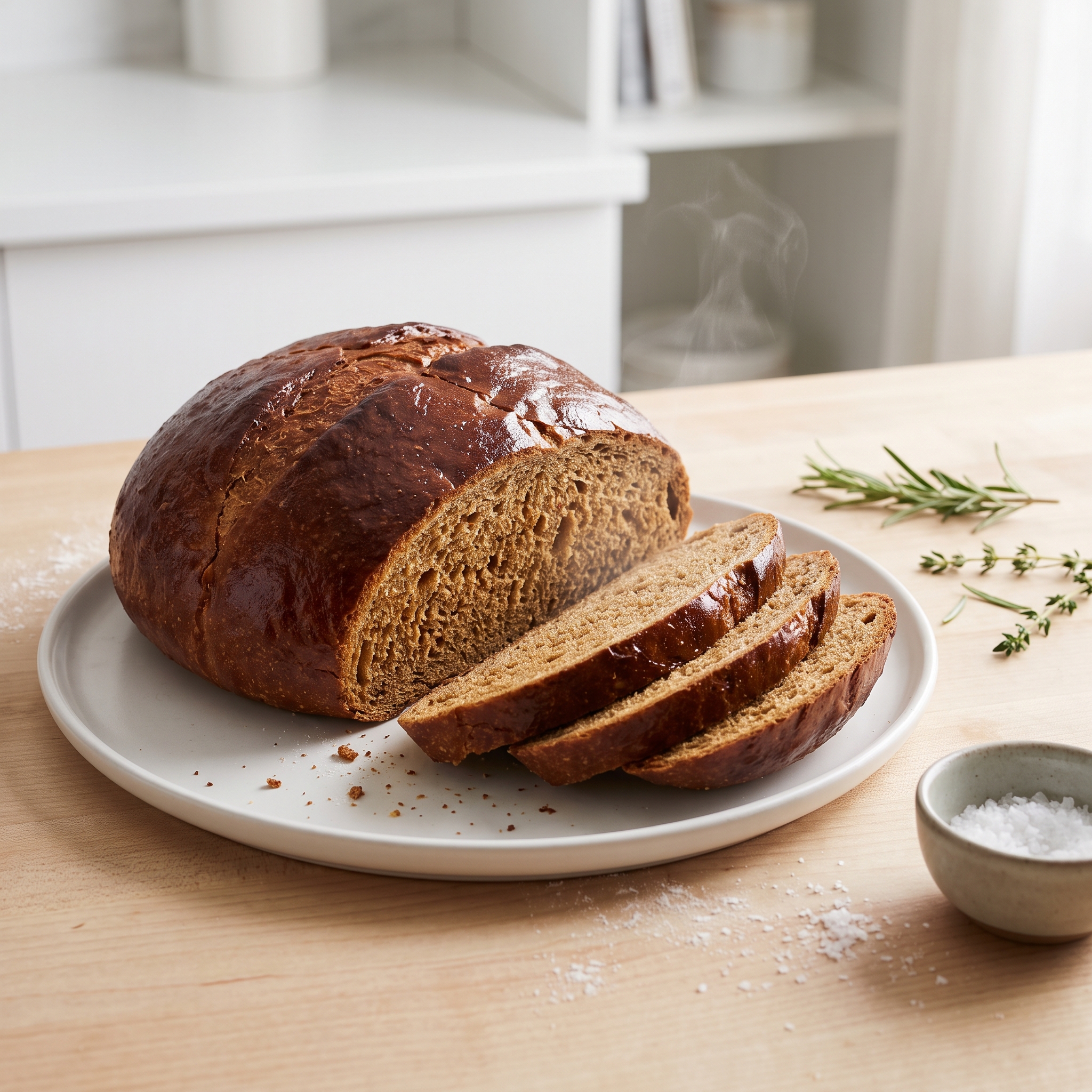 Classic Molasses Loaf Bread