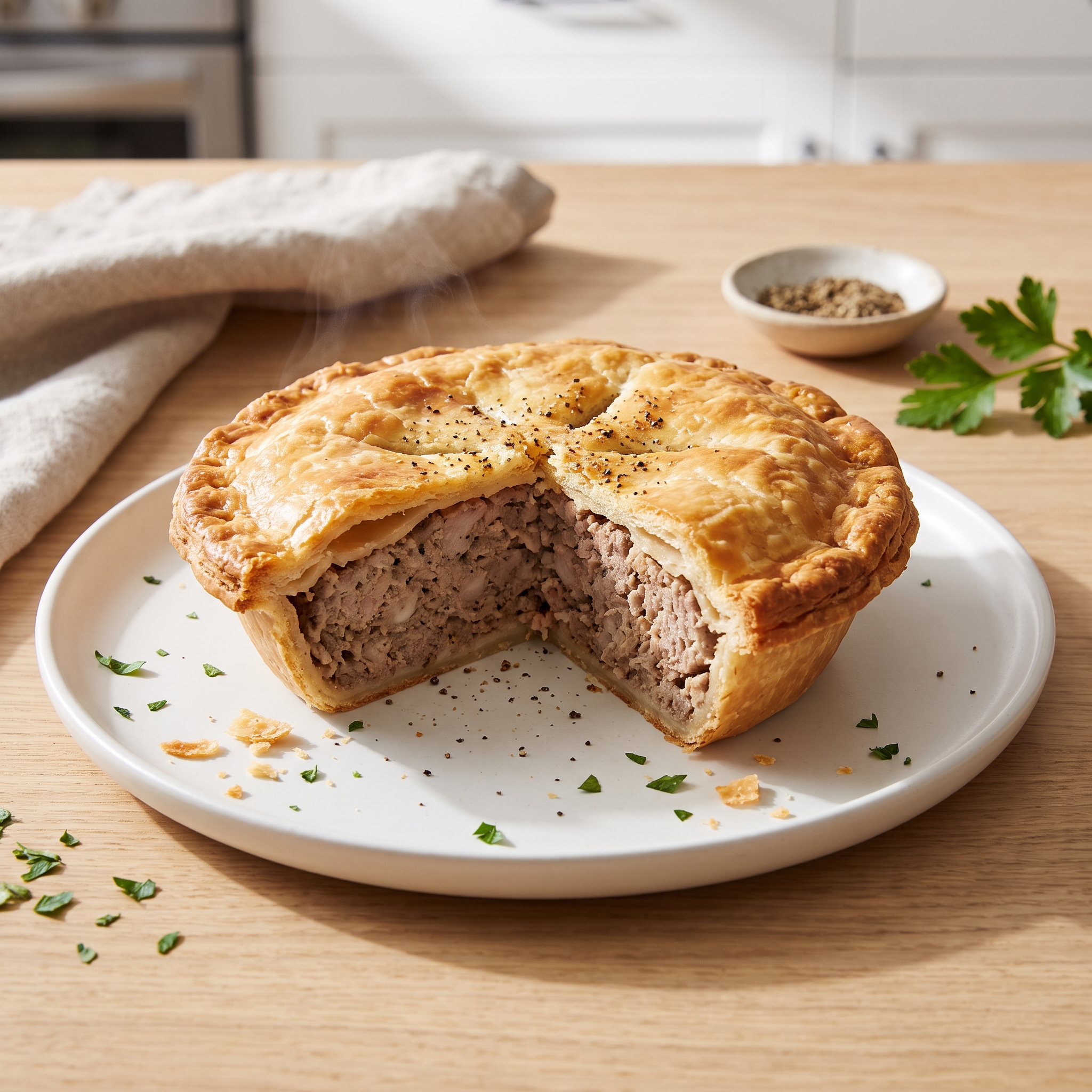 Classic Québécois Meat Pie (Tourtière)