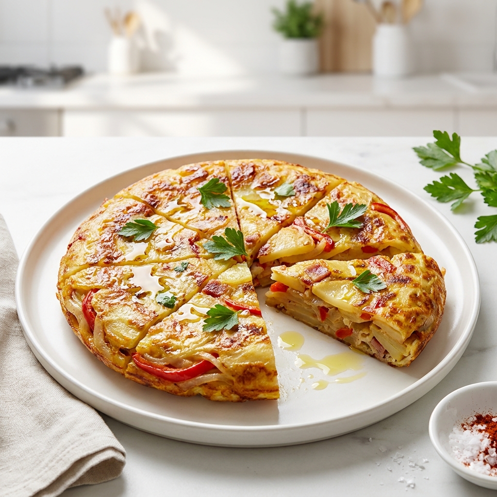 Classic Spanish Potato Omelet
