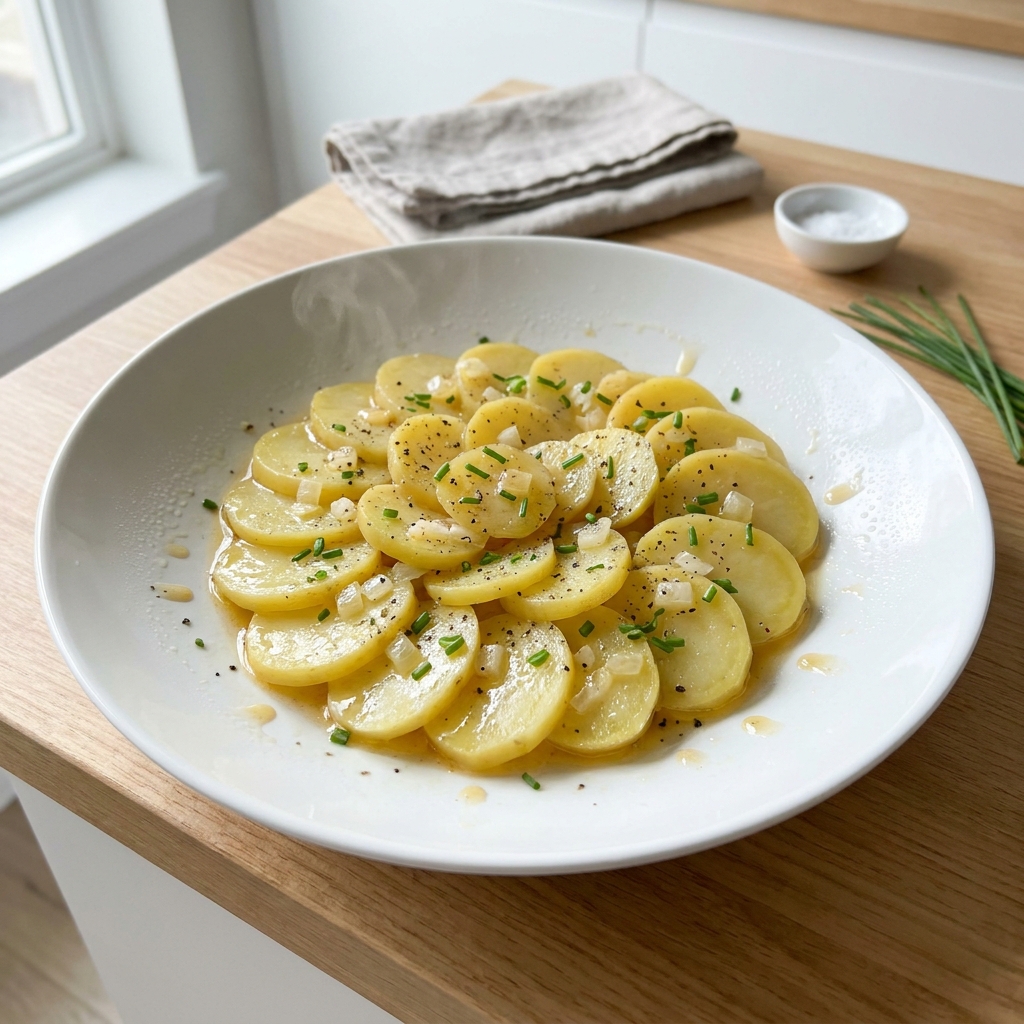 Classic Warm German Potato Salad