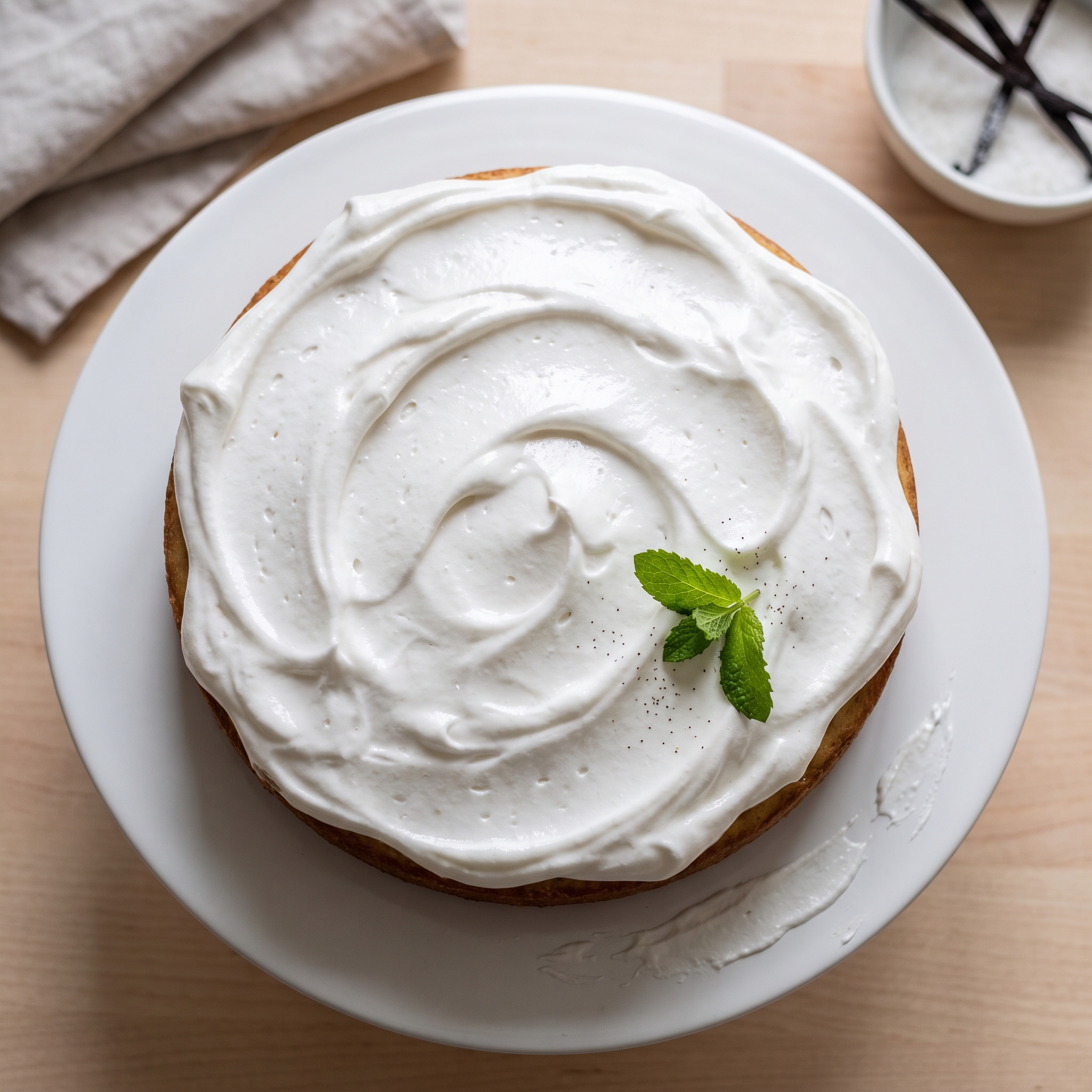 Cloud-Light White Meringue Frosting