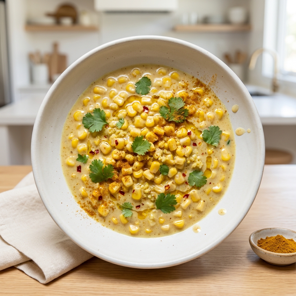 Coconut Curry Corn