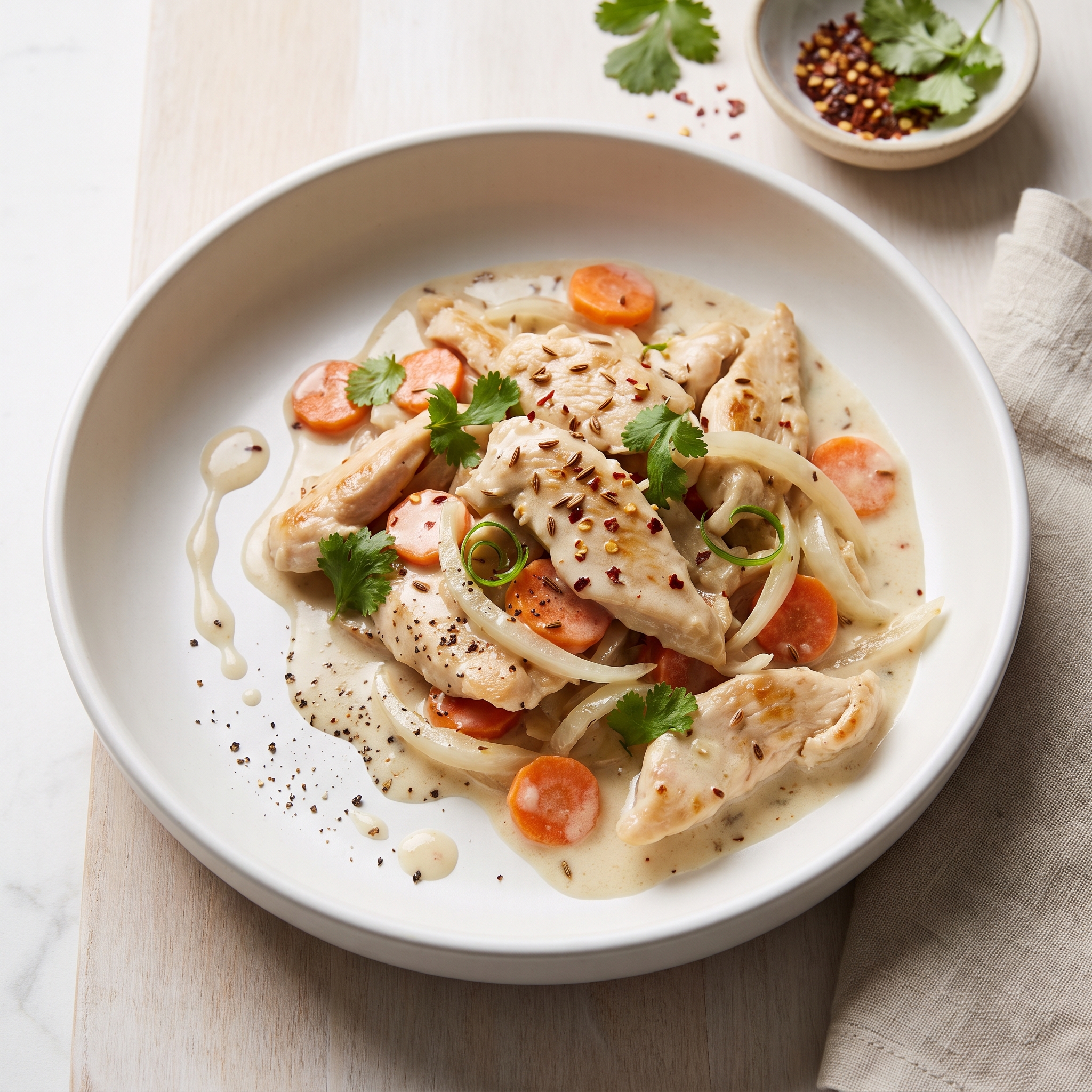 Coconut Ginger Chicken Skillet