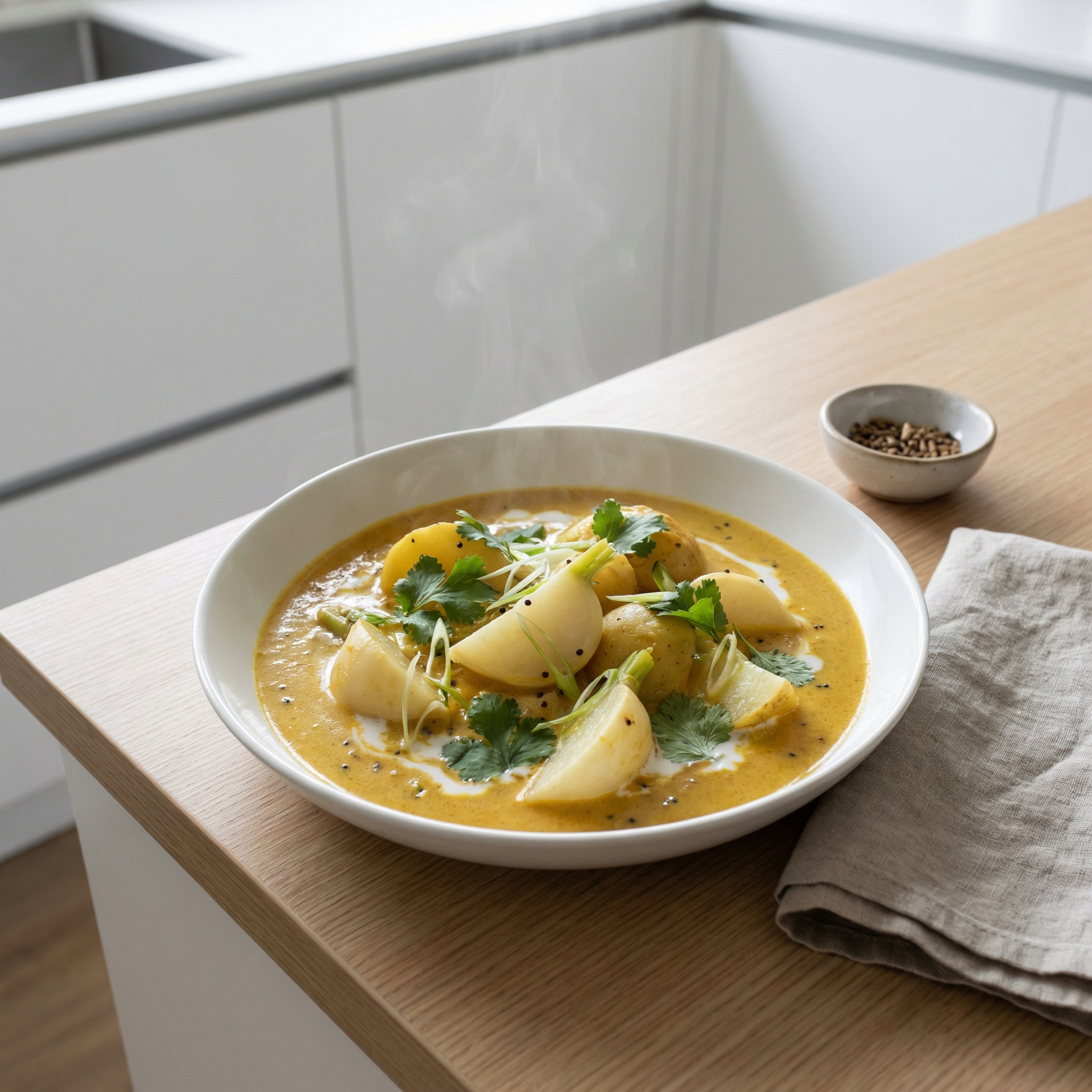 Vegan Japanese Turnip Curry