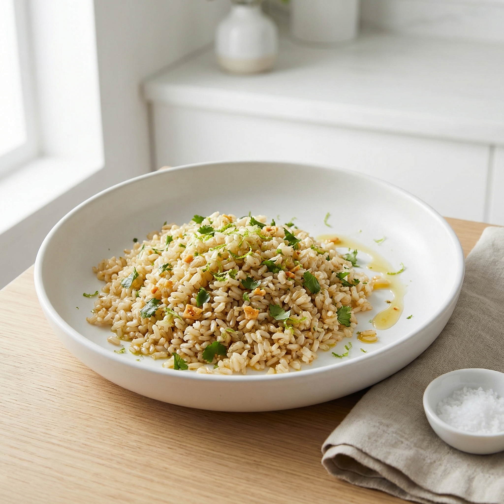 Copycat Chipotle Cilantro Lime Brown Rice