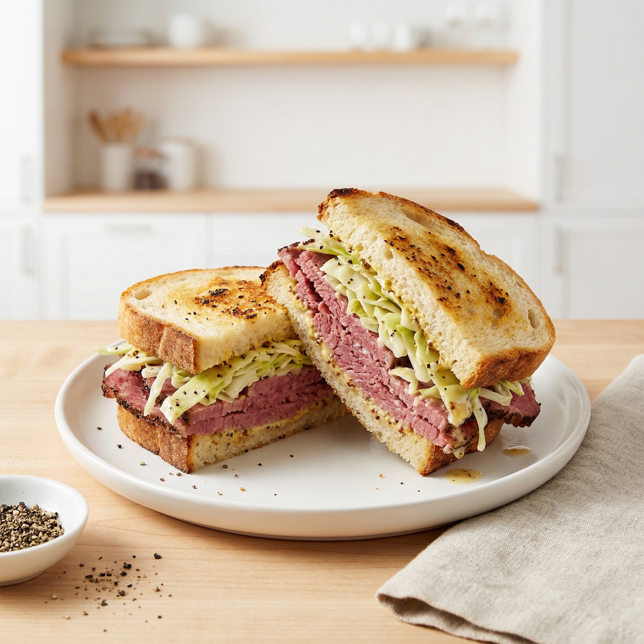 Saint Paddy's Day Irish Deli Sandwich