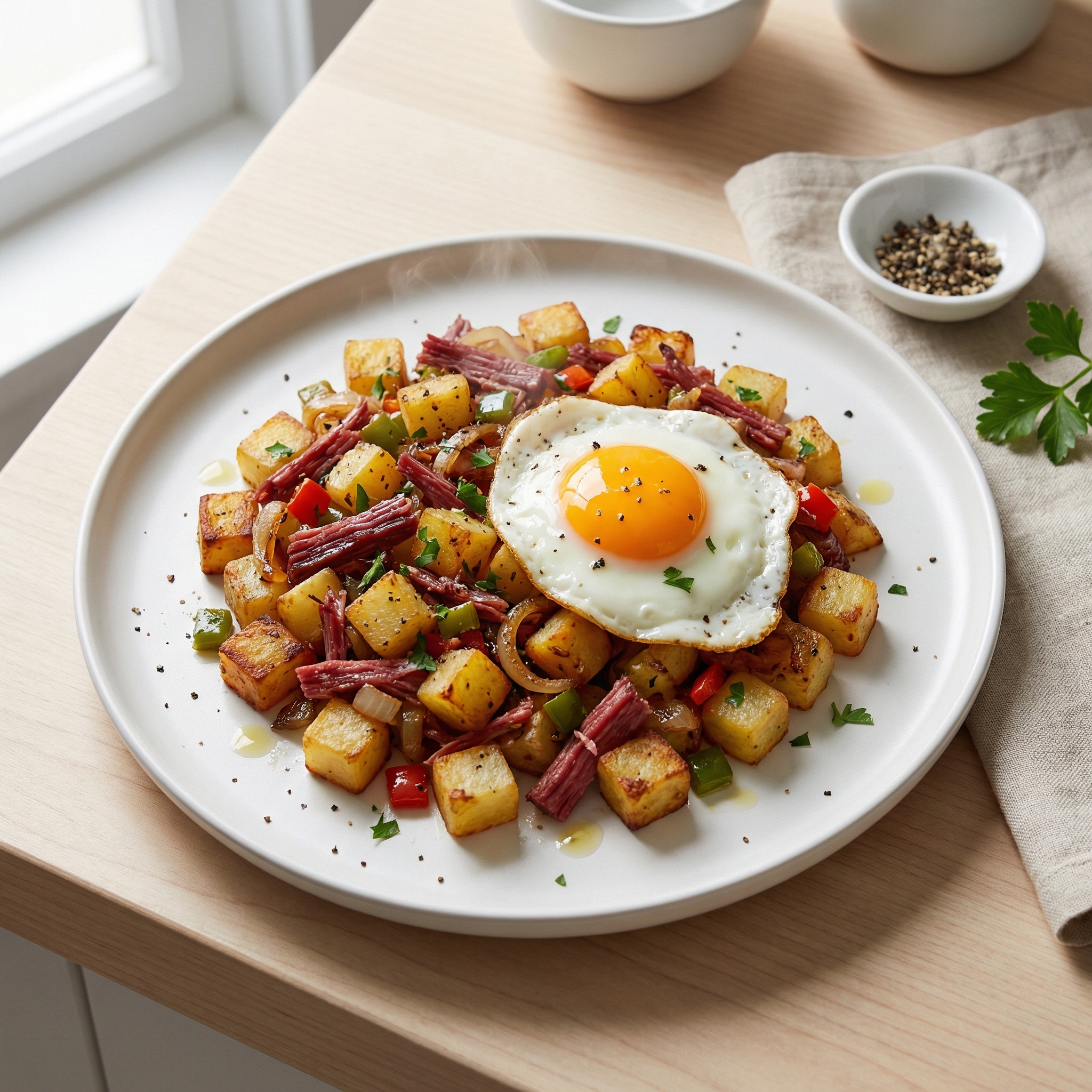 Holiday Who Hash Breakfast Skillet