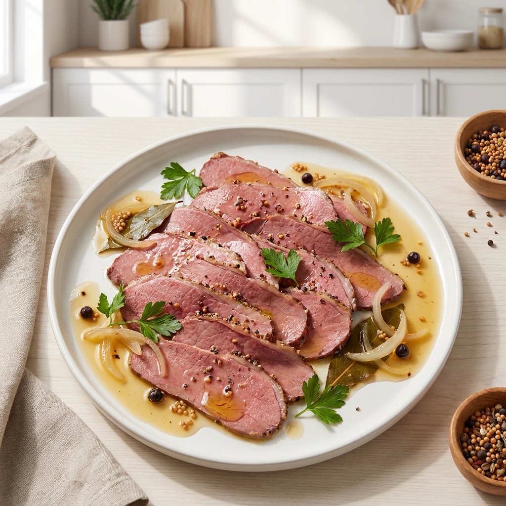 Corned Venison