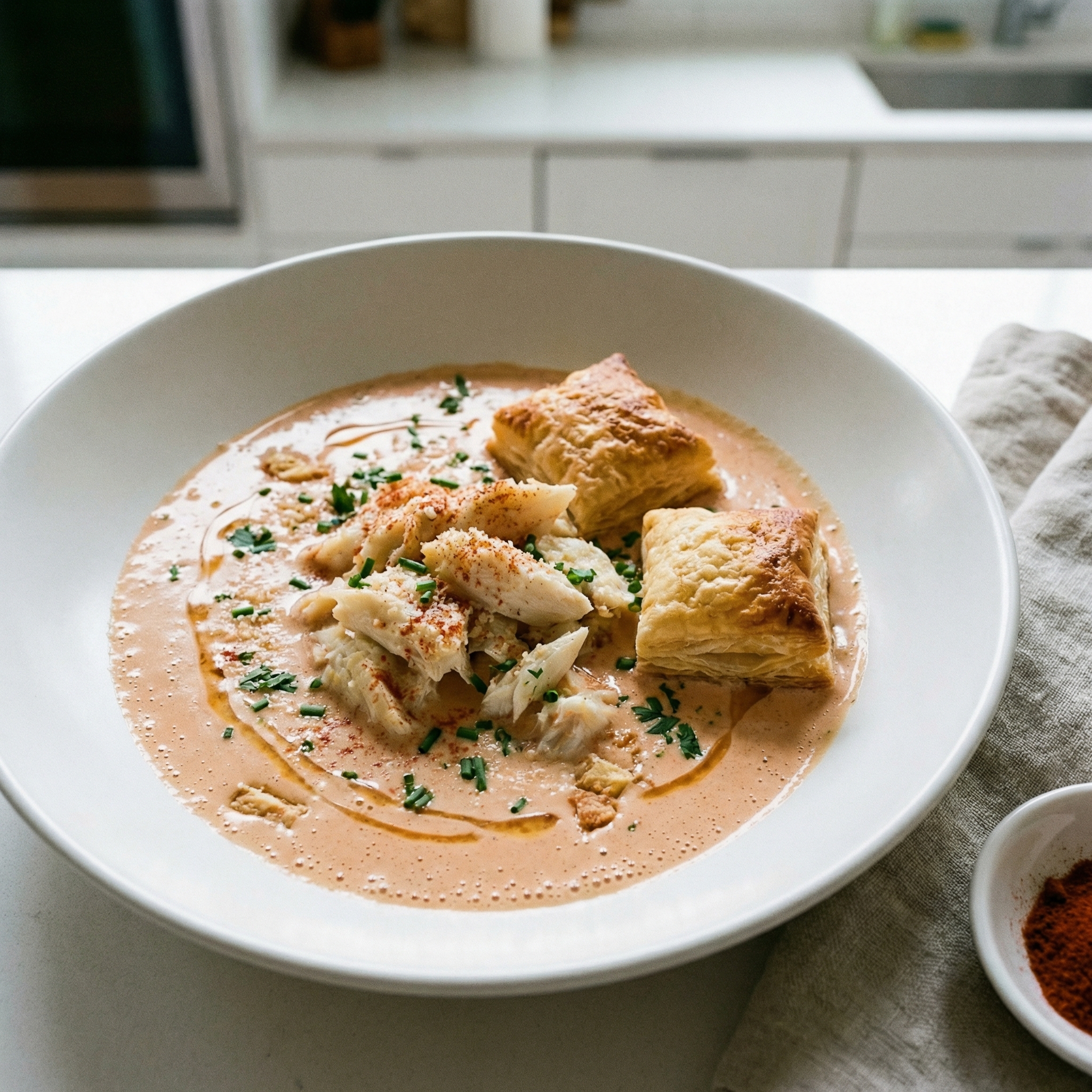 Sherried Crab Newburg