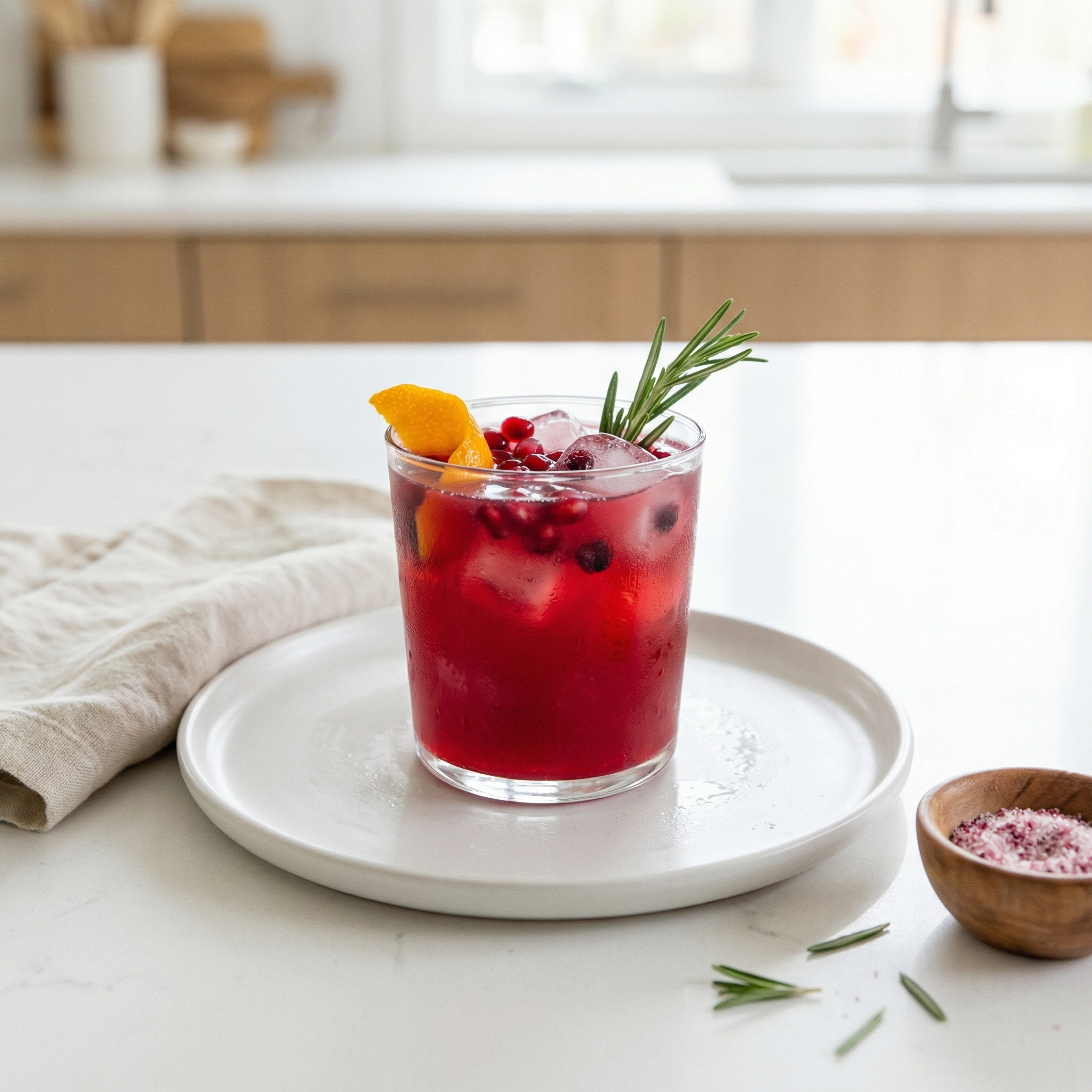Fake Cod Holiday Mocktail